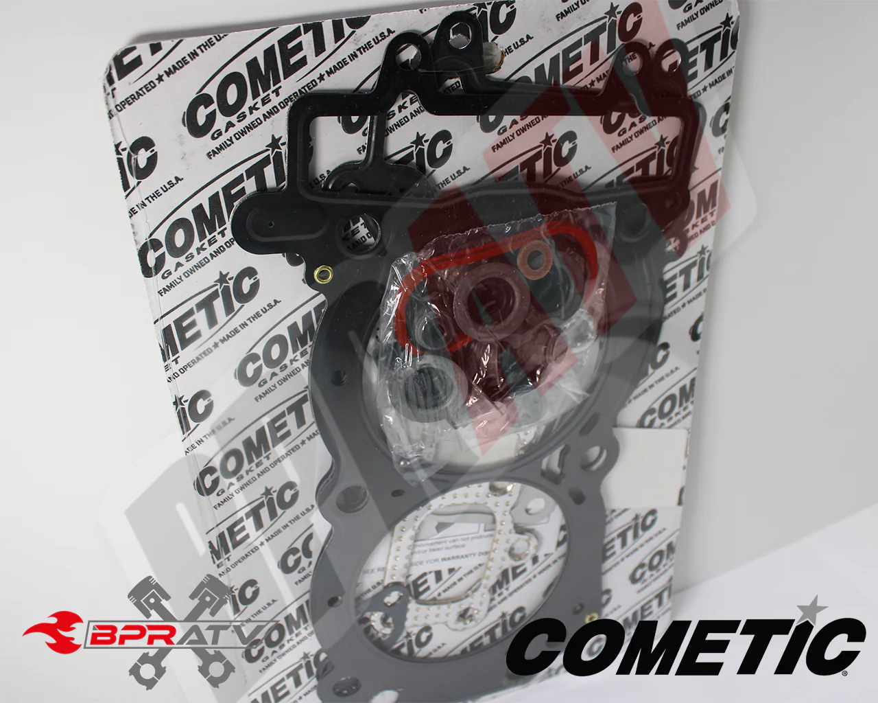 RZR XP XPT TURBO OEM Bore Cometic Top End Gasket TITANIUM Cylinder Head Stud Kit - Image 2