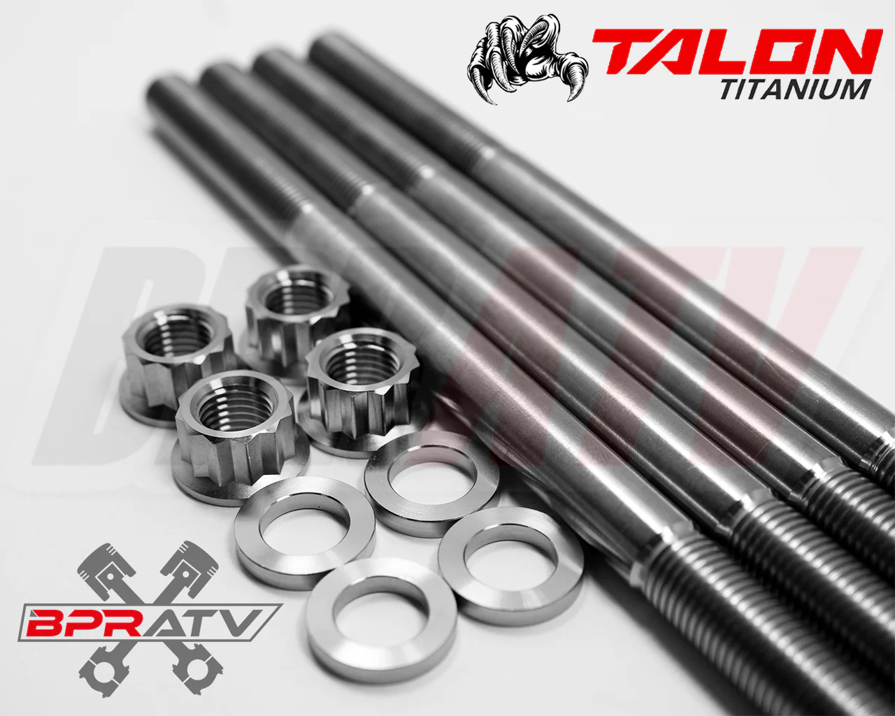 Polaris Sportsman Ranger 500 Complete Titanium Cylinder Head Crankcase Stud Kit - Image 6