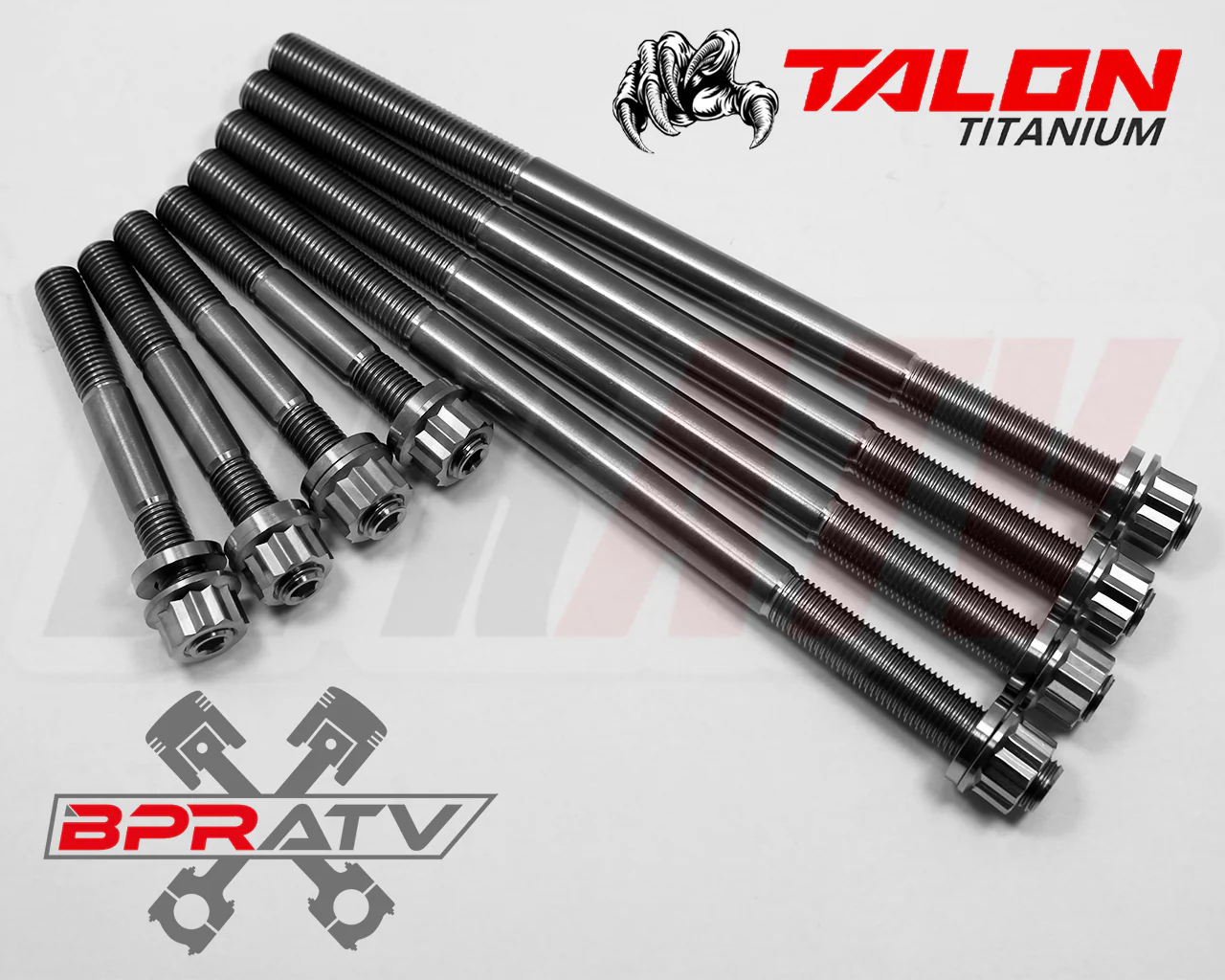Polaris Sportsman Ranger 500 Complete Titanium Cylinder Head Crankcase Stud Kit - Image 9