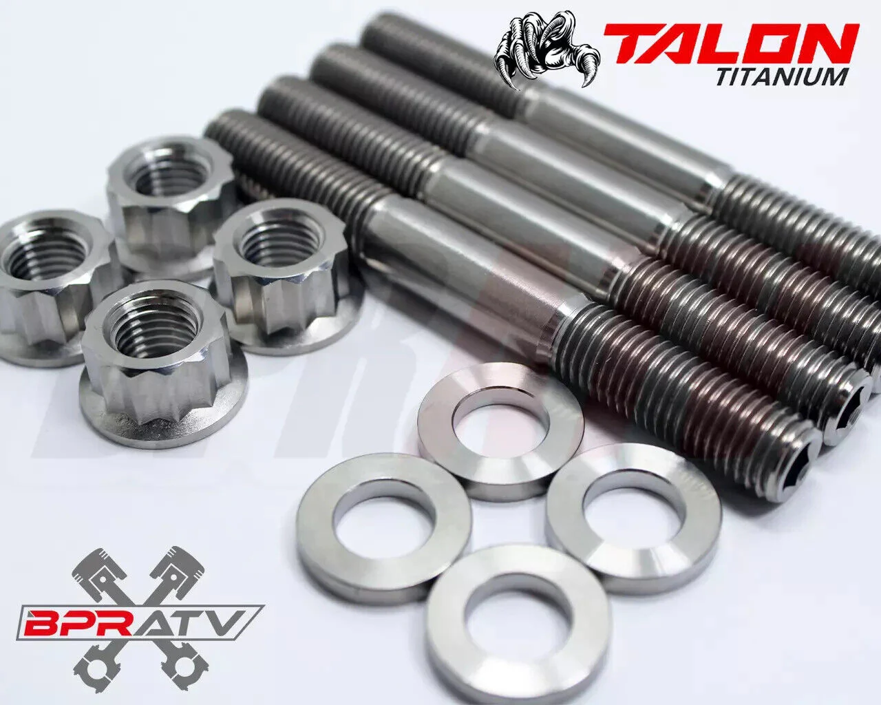 Sportsman Ranger 450 500 Cylinder Studs 3084873 Titanium Crankcase Stud Bolt Kit - Image 2