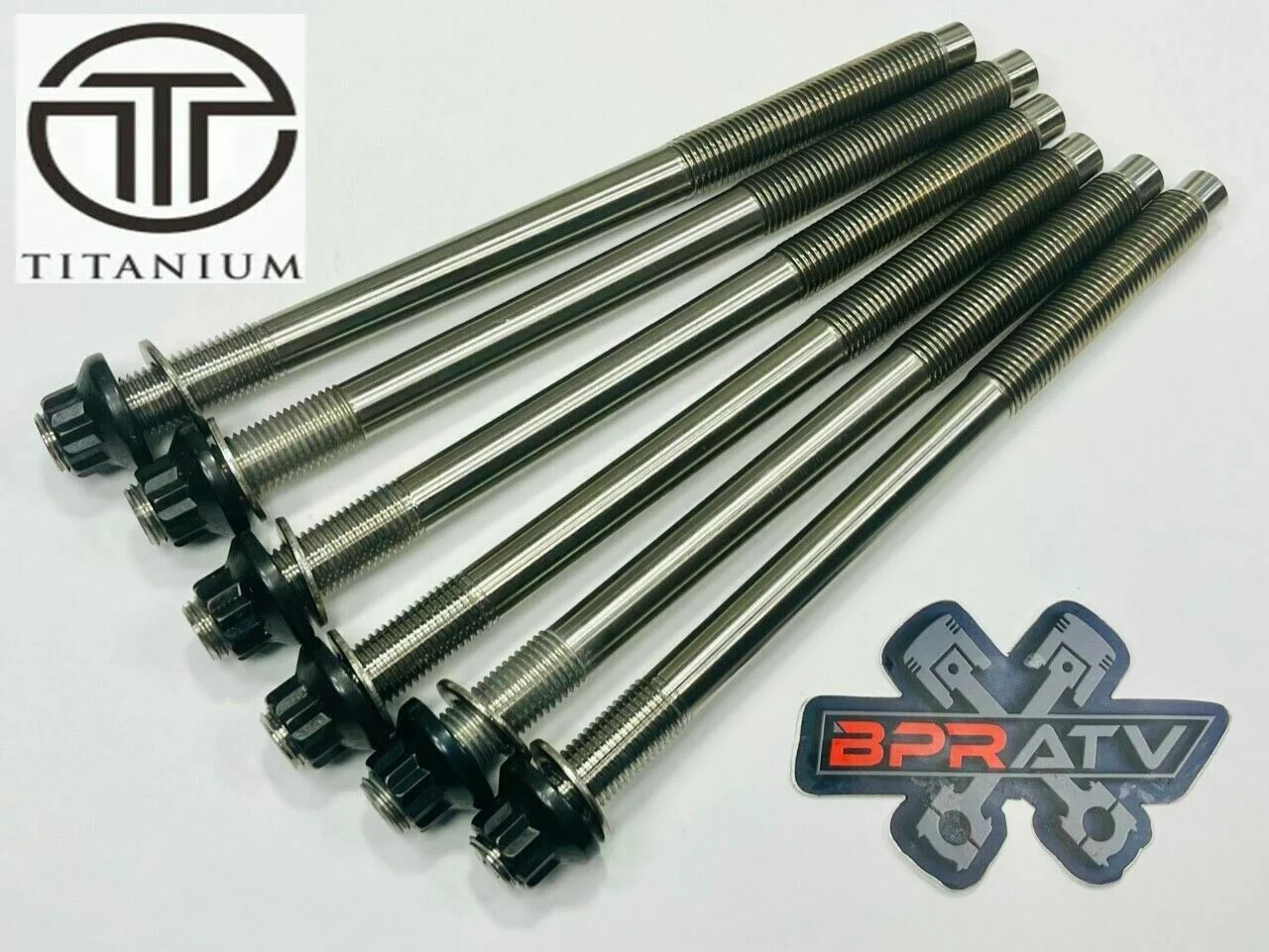 Strongest RZR General XP XP-4 1000 TITANIUM Head Studs Ti Alloy Stud Bolt Kit