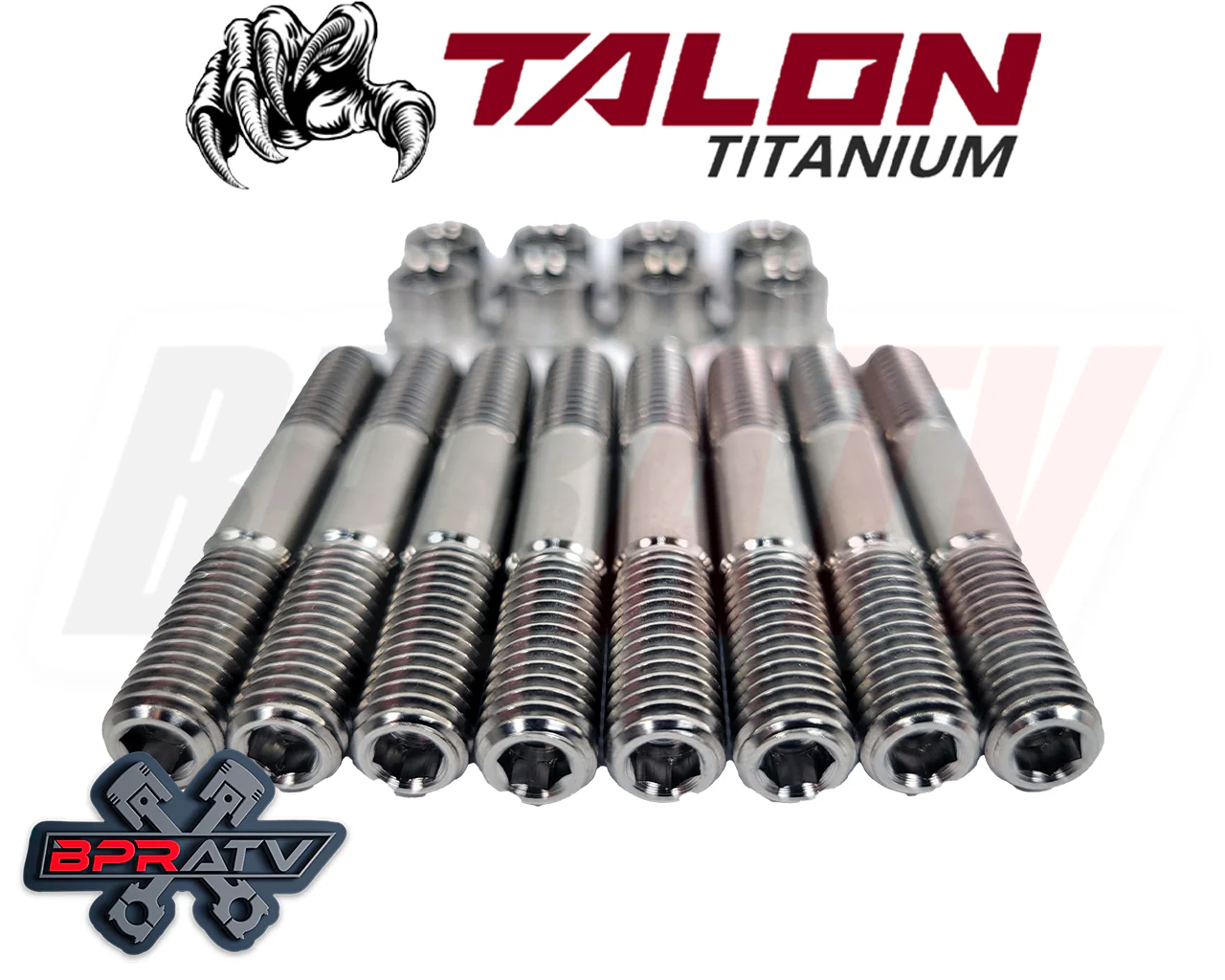 Suzuki 09108-08231 RM250 RM250Z TITANIUM Cylinder Head Studs Nuts Ti Bolts Kit - Image 11