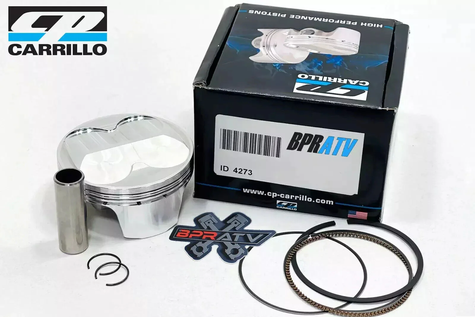 Suzuki DRZ400 DRZ 400 Z400 94mm 434cc Big Bore 12.5:1 CP Carrillo Piston Cometic - Image 4