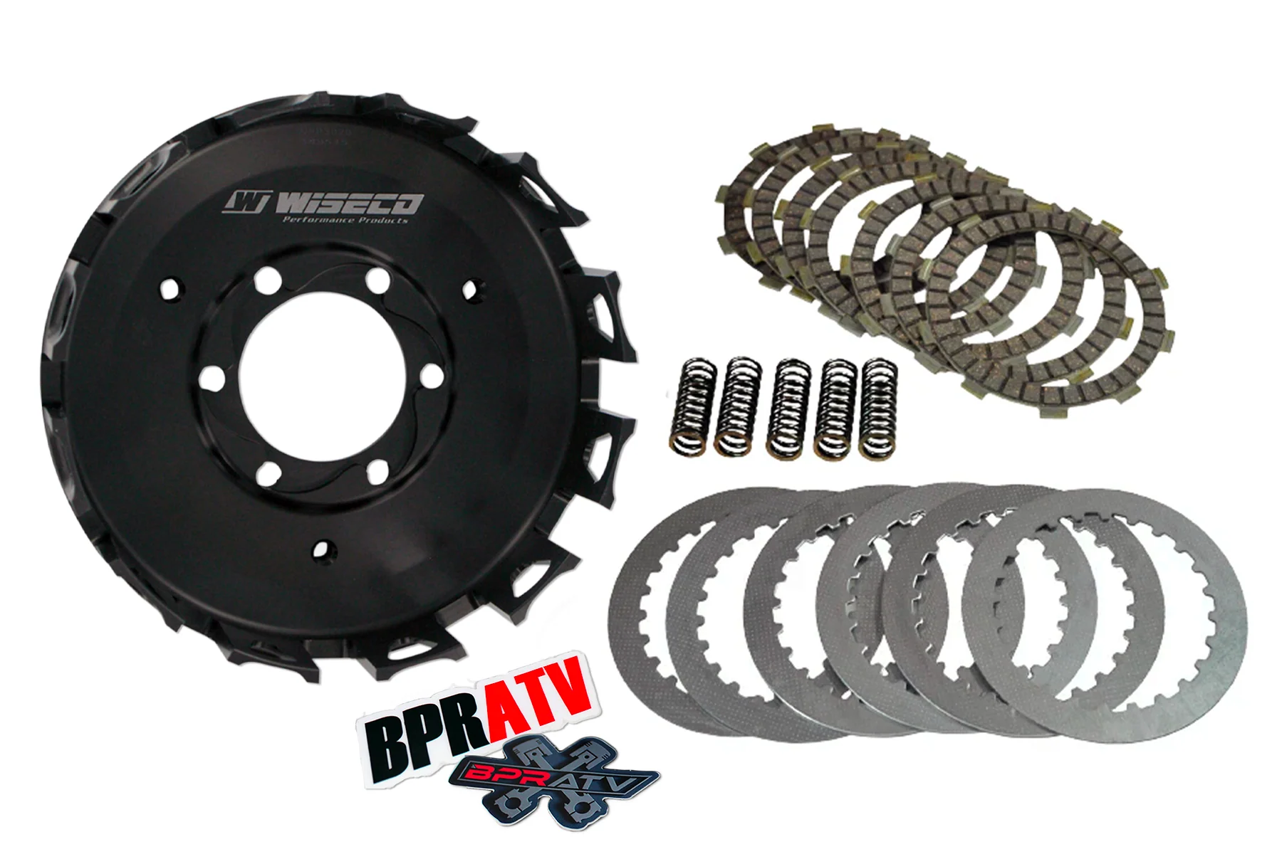 Suzuki DRZ400 DRZ400 LTZ-400 Wiseco Heavy Duty Forged Clutch Basket Fiber Spring - Image 13