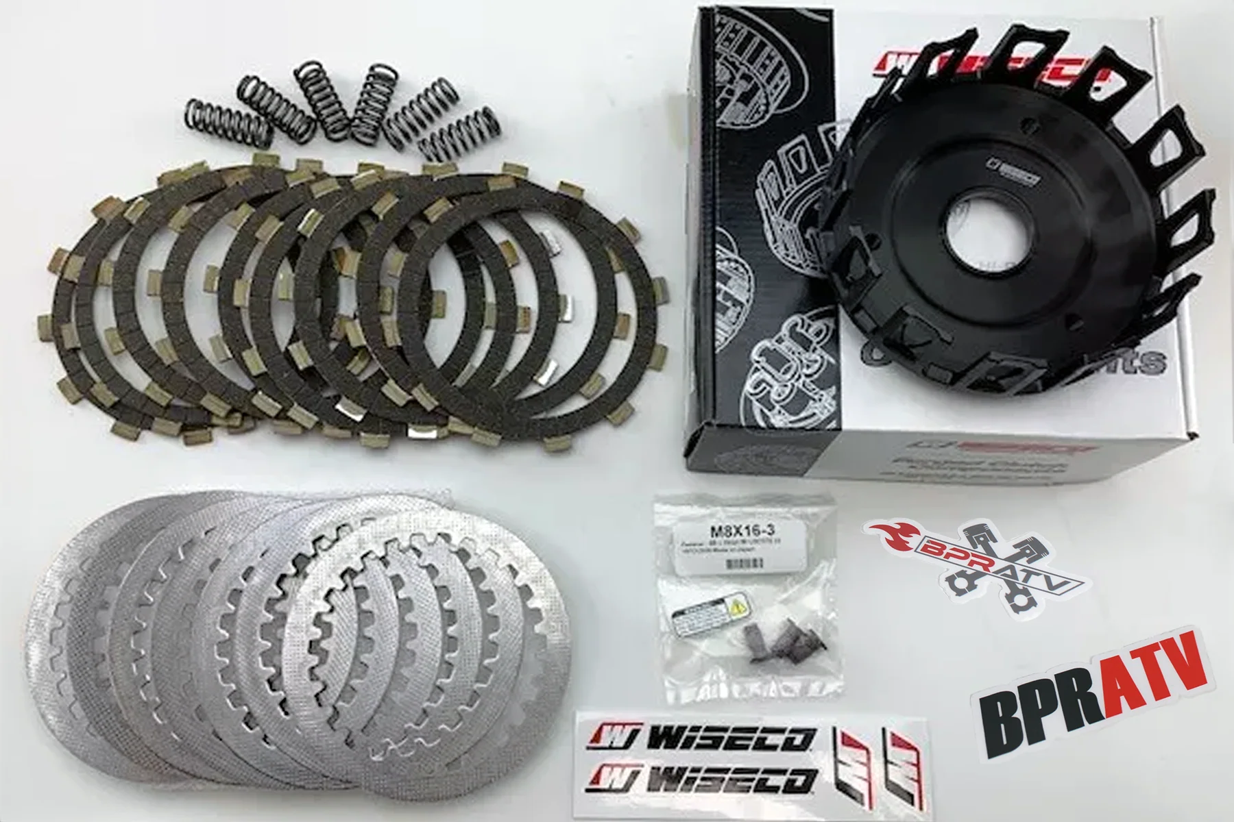 Suzuki DRZ400 DRZ400 LTZ-400 Wiseco Heavy Duty Forged Clutch Basket Fiber Spring - Image 18
