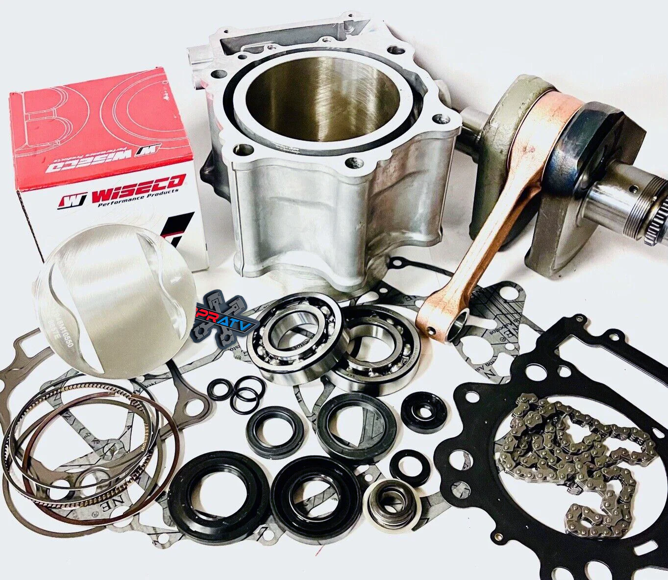 Suzuki King Quad LTA 750 OEM Cylinder Crank Motor Engine Top Bottom Rebuild Kit - Image 2
