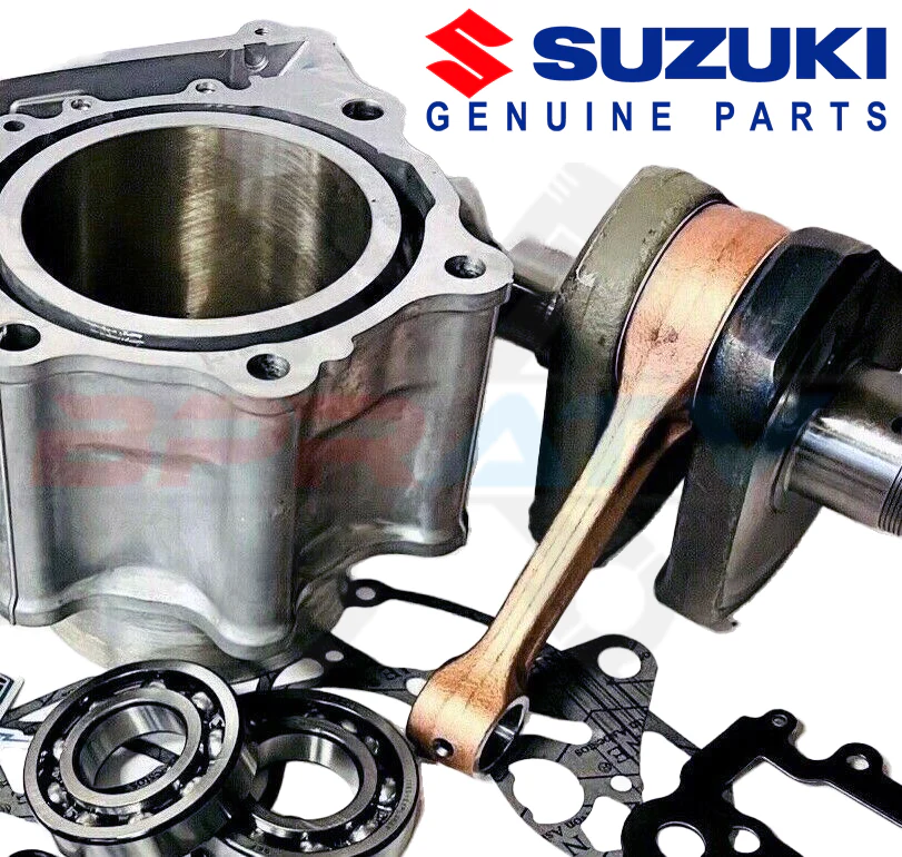 Suzuki King Quad LTA 750 OEM Cylinder Crank Motor Engine Top Bottom Rebuild Kit - Image 8