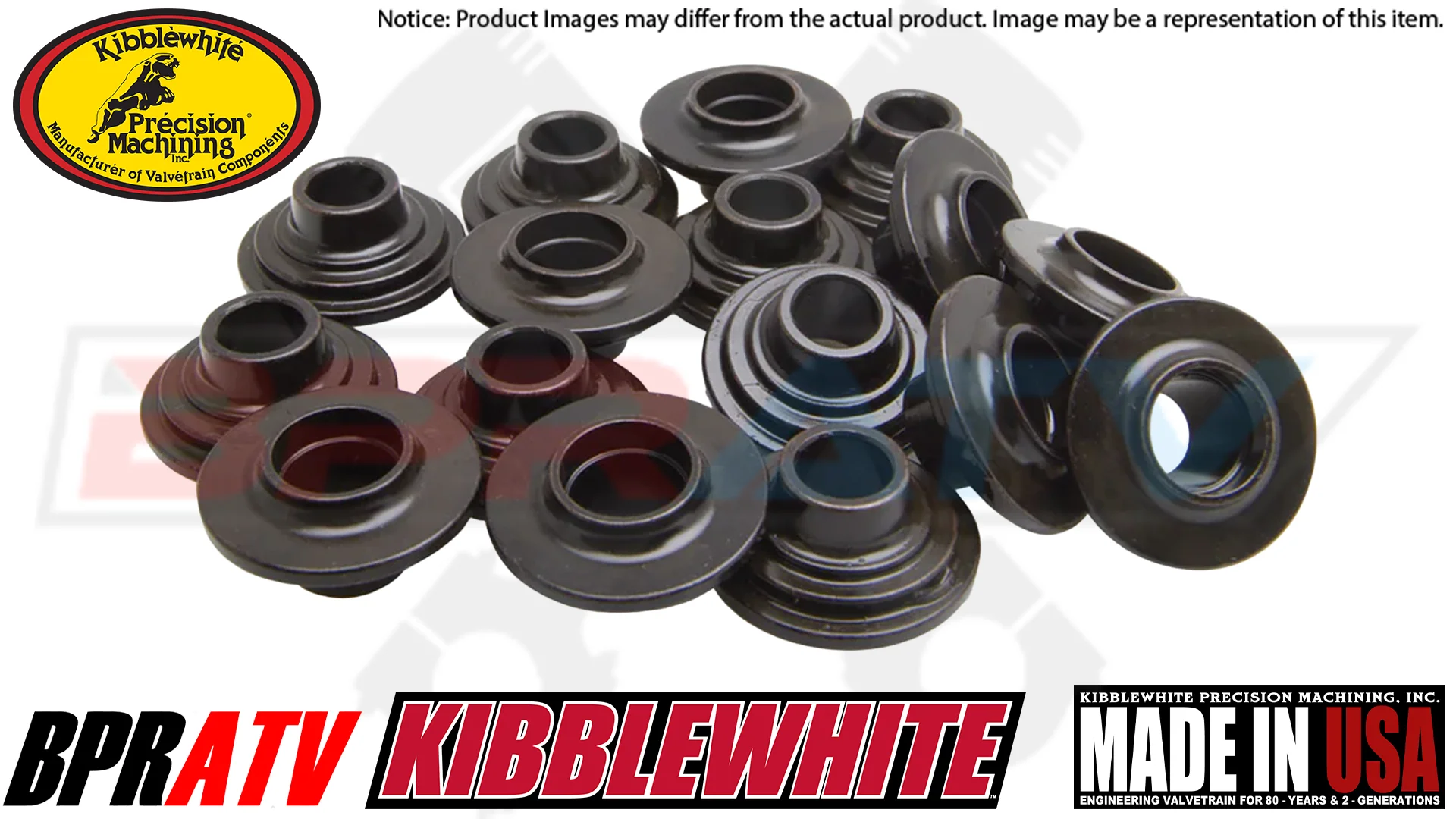 Suzuki King Quad LTA750 LT-A 750 Kibblewhite Valves Springs Spring Kit RED Seals - Image 13