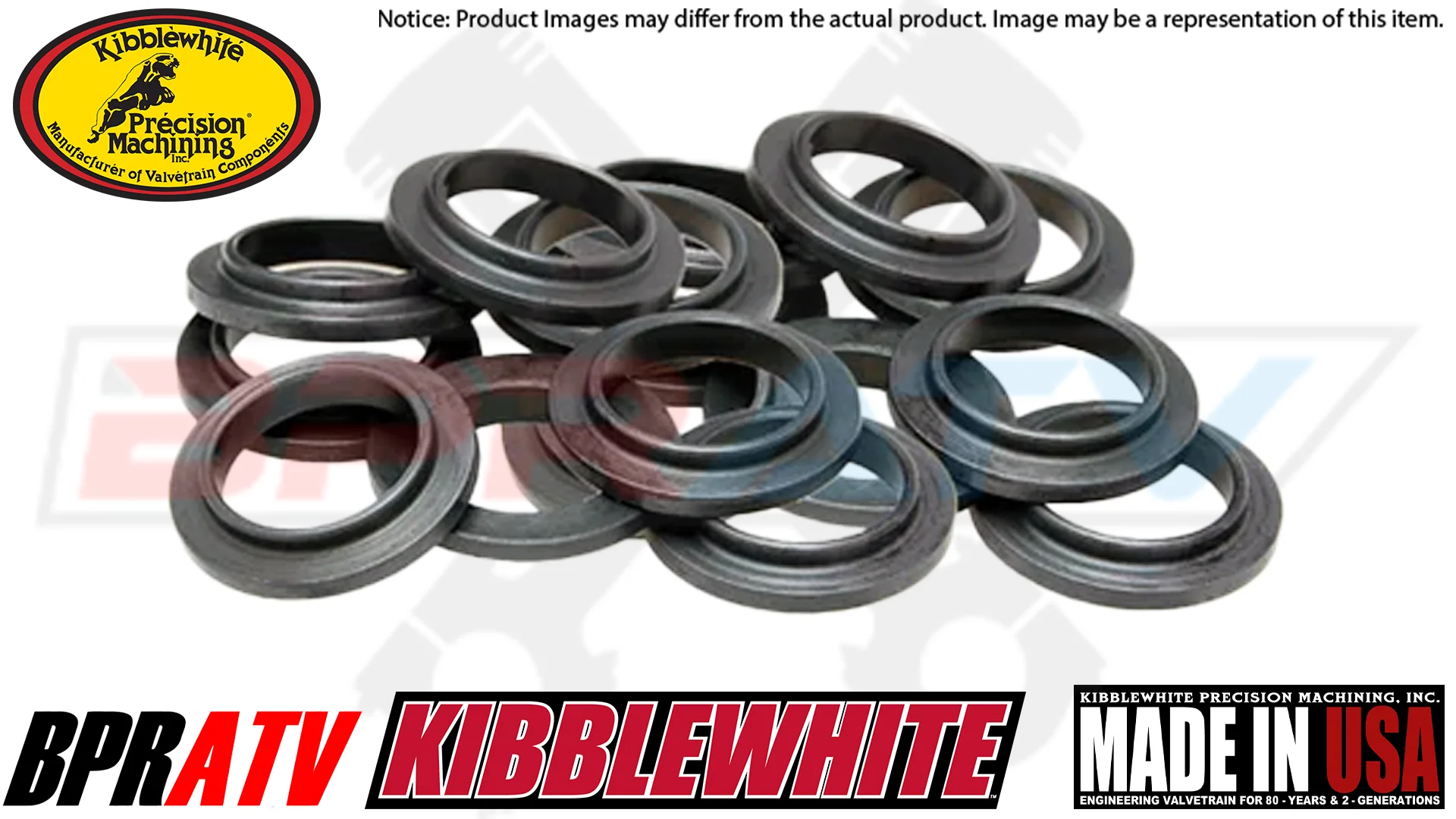 Suzuki King Quad LTA750 LT-A 750 Kibblewhite Valves Springs Spring Kit RED Seals - Image 14