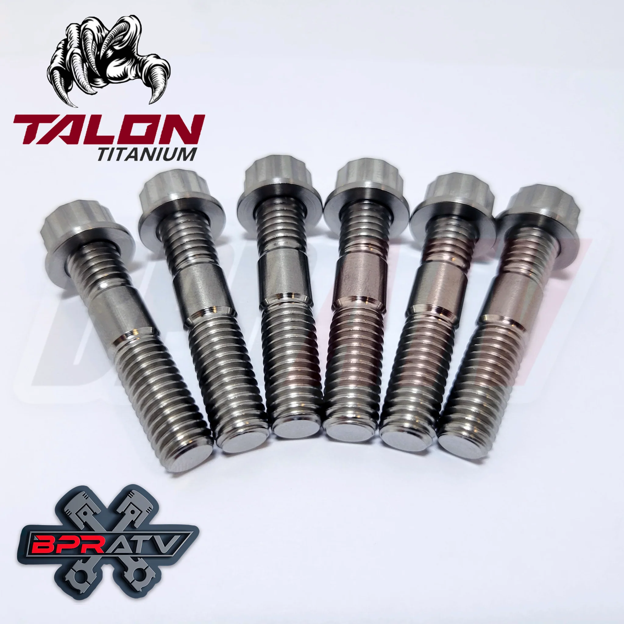 Suzuki LT250 LT 250R MODEL H Titanium Head Studs Ti Stud Bolt Upgrade Kit Set - Image 4