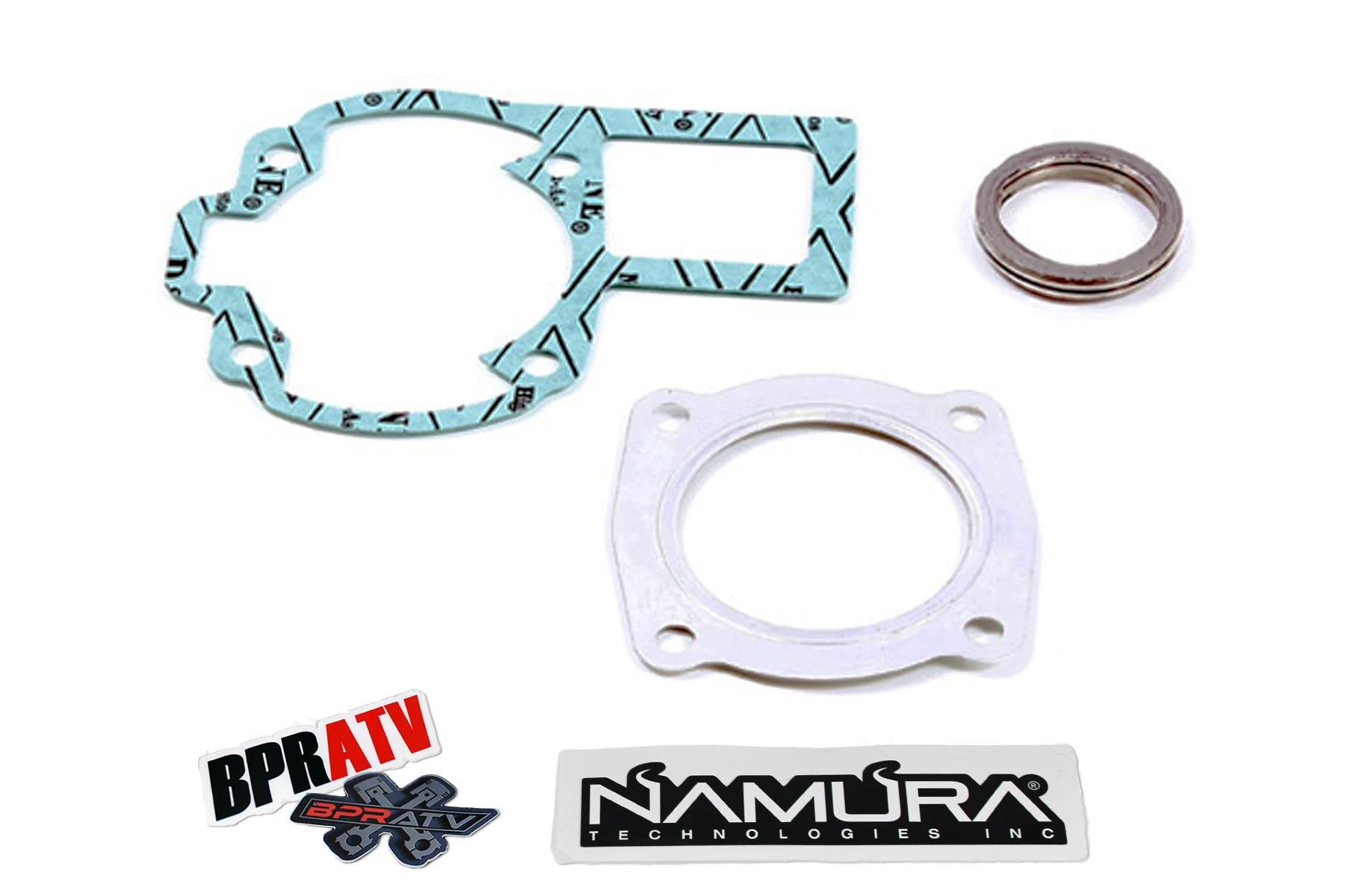 Suzuki LT80 Big Bore Top End Rebuild Kit Kawasaki KFX80 Bore 52mm Wiseco Piston - Image 15