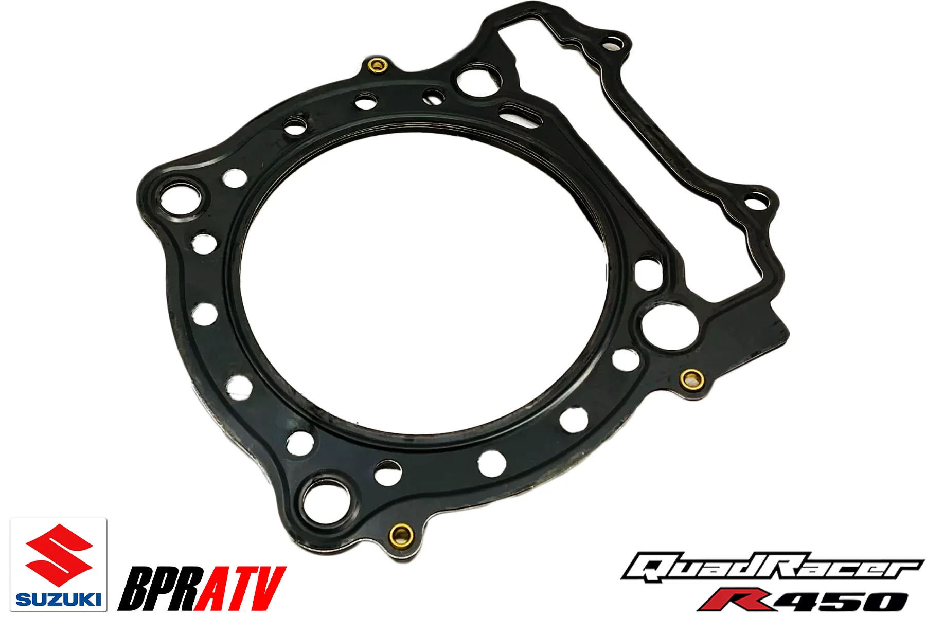 Suzuki LTR450 95.5mm Bore Kibblewhite Cylinder Head Studs & Titanium Exhaust Kit - Image 12