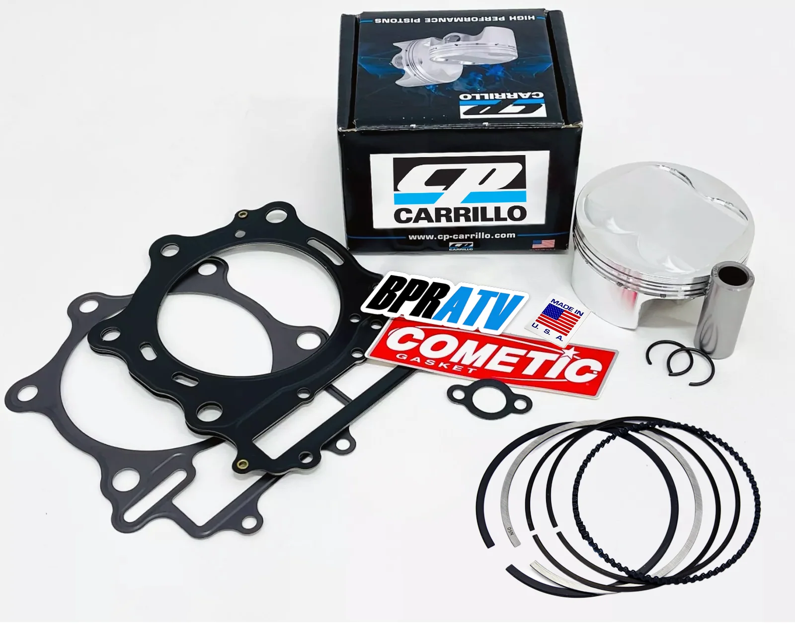 Suzuki LTR450 CP-Carrillo 95.5mm 13:1 Forged Piston & Cometic Gasket Kit MLS USA - Image 14