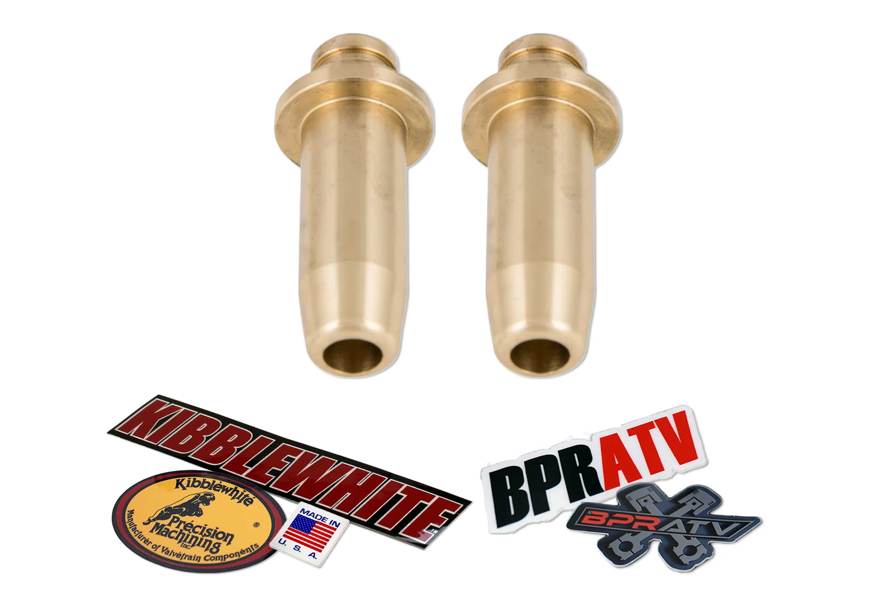 Suzuki LTR450 Kibblewhite Valve Guides Set RED Viton Seals Complete Kit '06-09! - Image 16