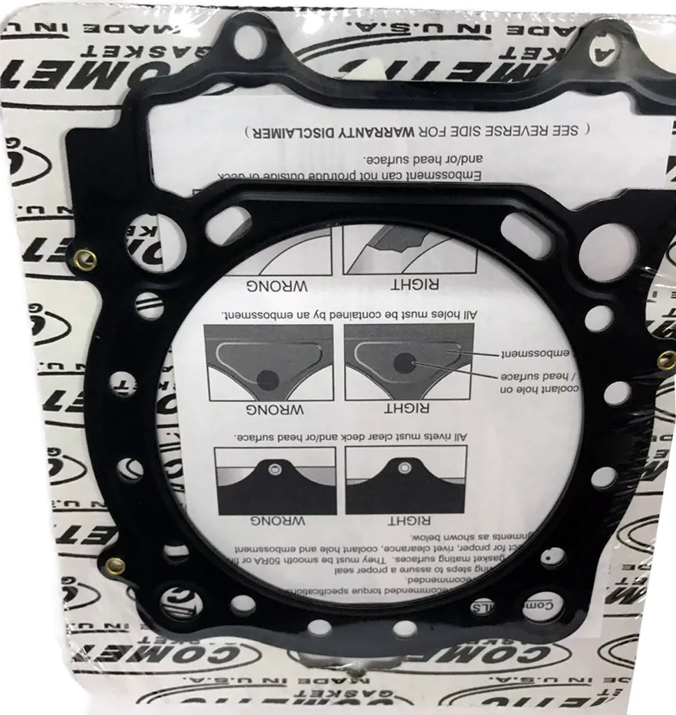 Suzuki LTR450 LTR 450 100mm 100 mm 516cc Big Bore Cometic Top End Gasket Kit Set - Image 7