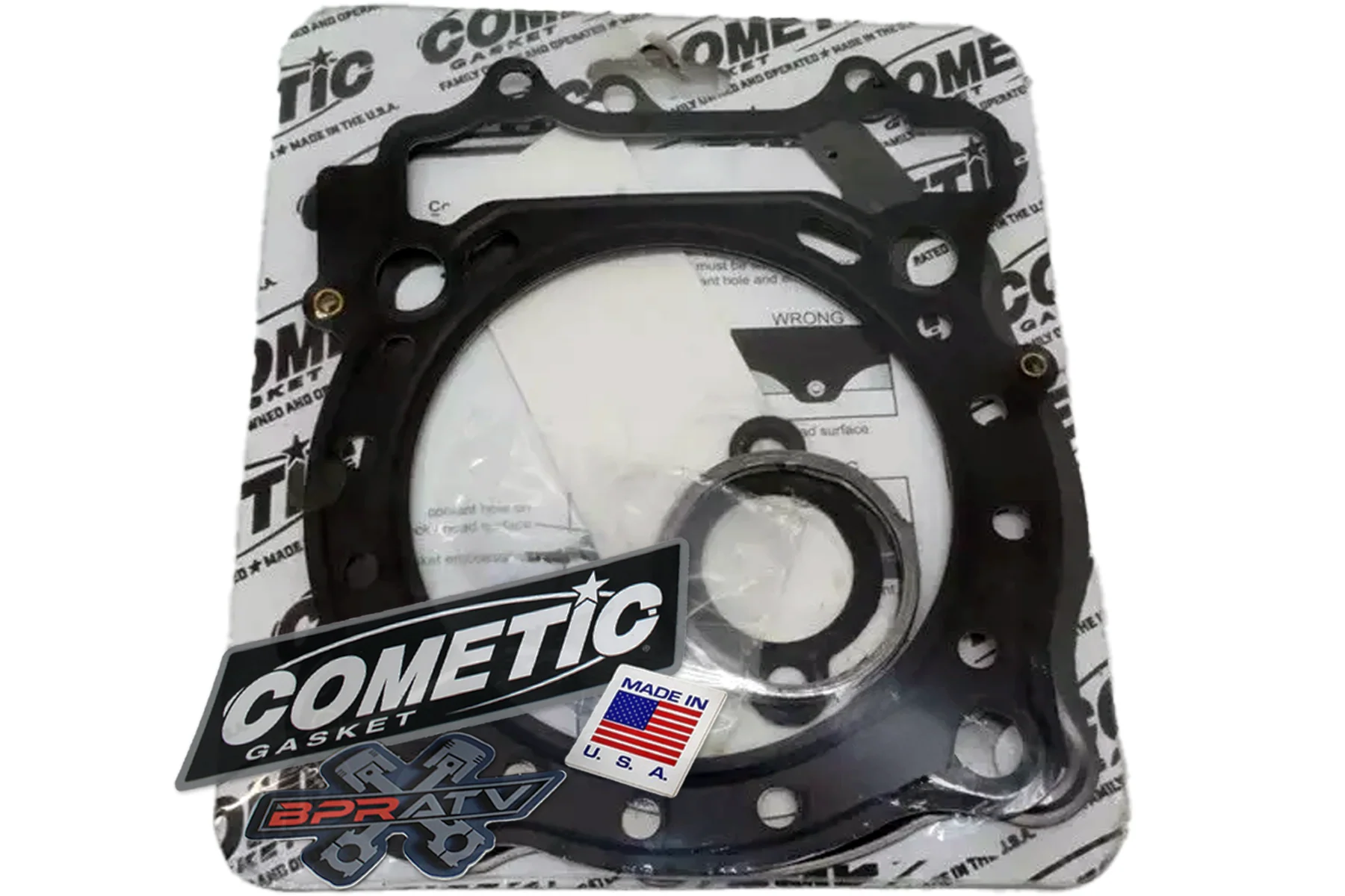Suzuki LTR450 LTR 450 CP-Carrillo 13:1 Piston Kit + Cometic MLS Gasket Set 06-11 - Image 5