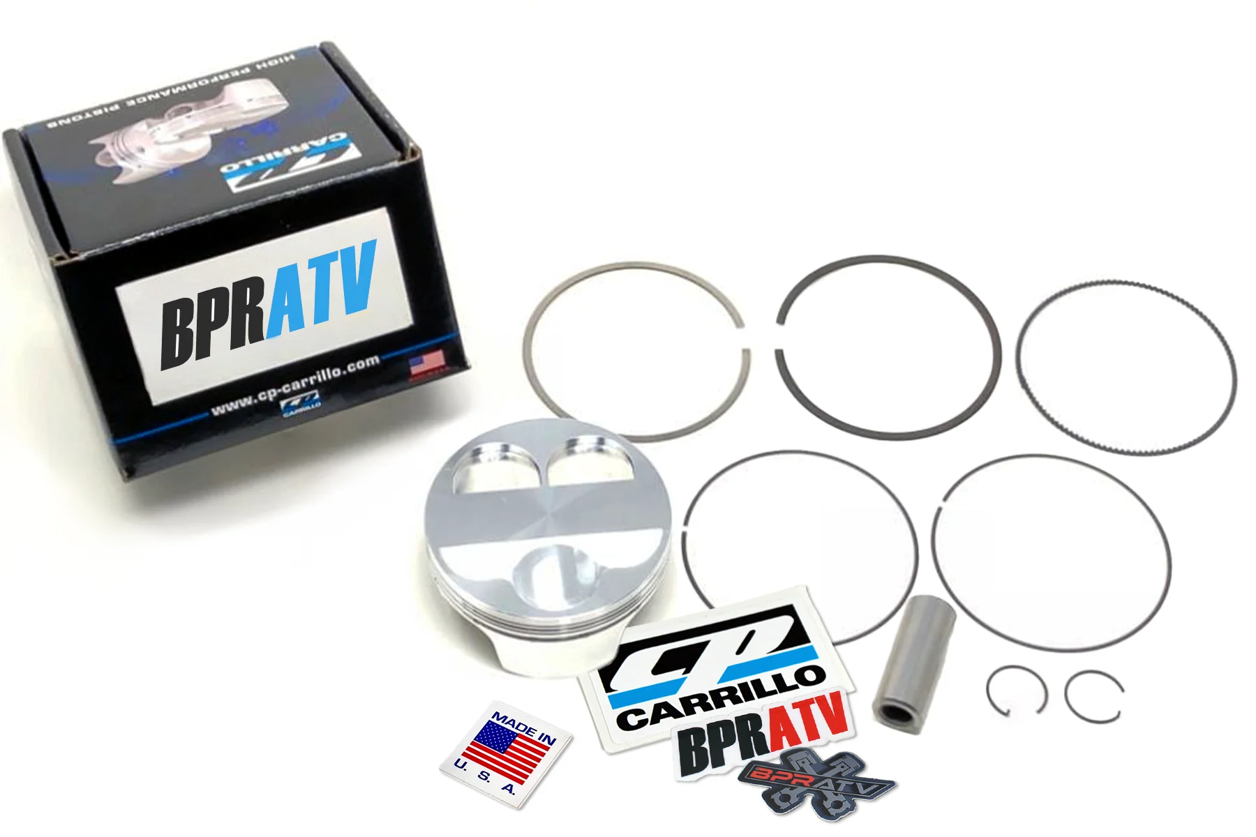 Suzuki LTR450 LTR 450 CP-Carrillo 13:1 Piston Kit + Cometic MLS Gasket Set 06-11 - Image 9
