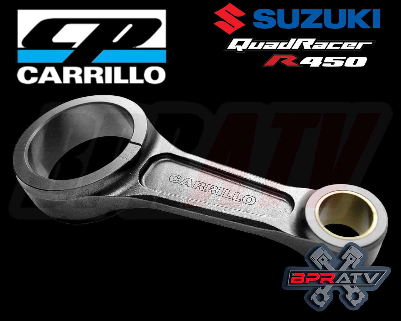 Suzuki LTR450 LTR 450 CP Carrillo Heavy Duty Strong Piston Crank Connecting Rod - Image 2
