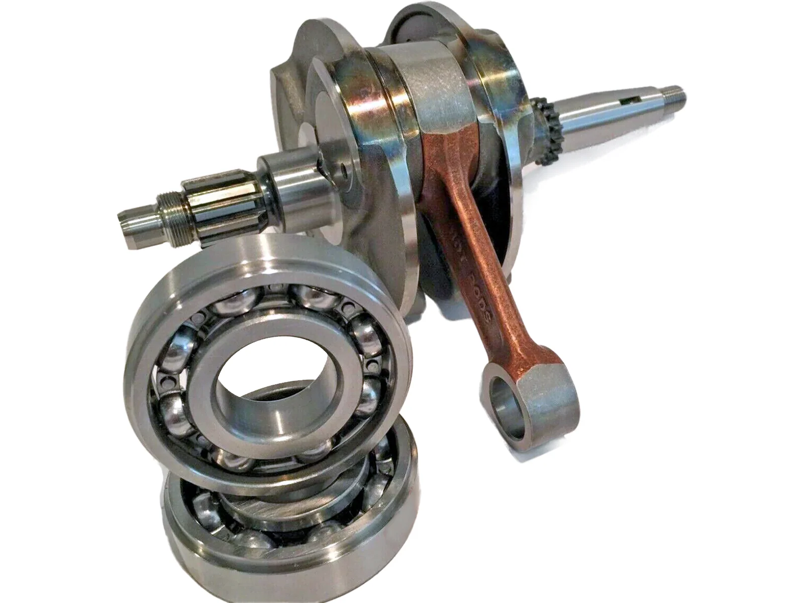 Suzuki LTR450 LTR 450 Hot Rods +4mm Stroker Crankshaft & Main Crank Bearings Set - Image 2
