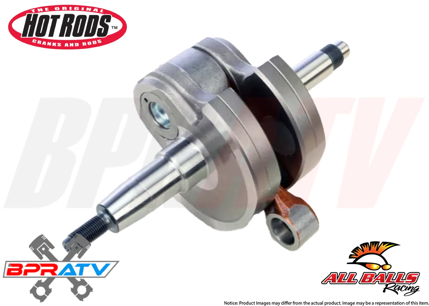 Suzuki LTZ400 KFX400 Hot Rods STD Bottom End Rebuild Kit Vertex Gaskets Seal Kit - Image 8