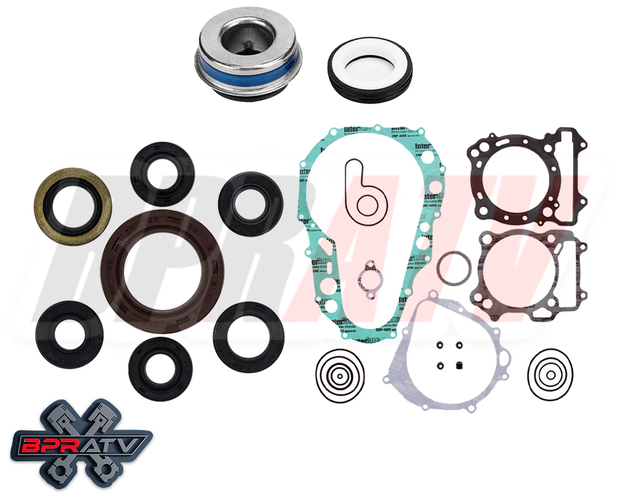 LTZ400 LTZ 400 Big Bore 94mm Cylinder Wiseco Piston Simple Rebuild Kit & Gaskets - Image 5