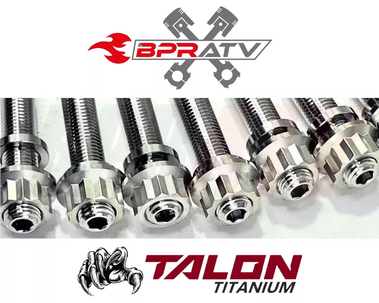 Kawasaki Teryx KRX 1000 KRX 4 1000 BPRATV TITANIUM Cylinder Head Bolts Stud Kit - Image 12