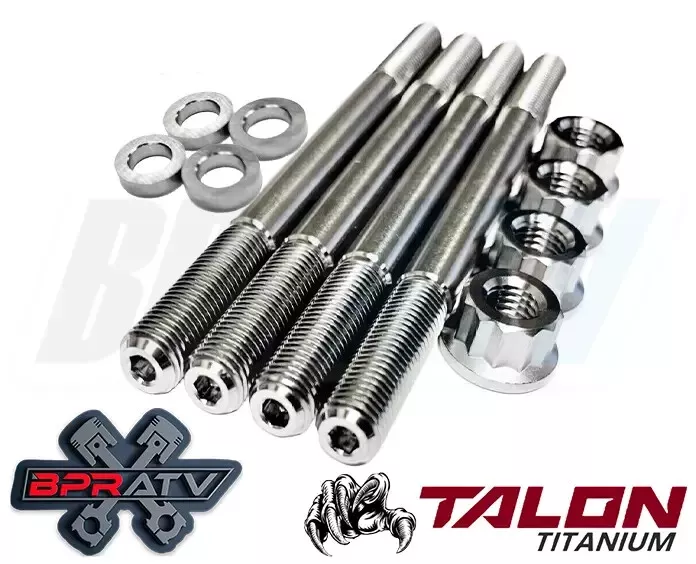 Kawasaki Teryx KRX 1000 KRX 4 1000 BPRATV TITANIUM Cylinder Head Bolts Stud Kit - Image 21