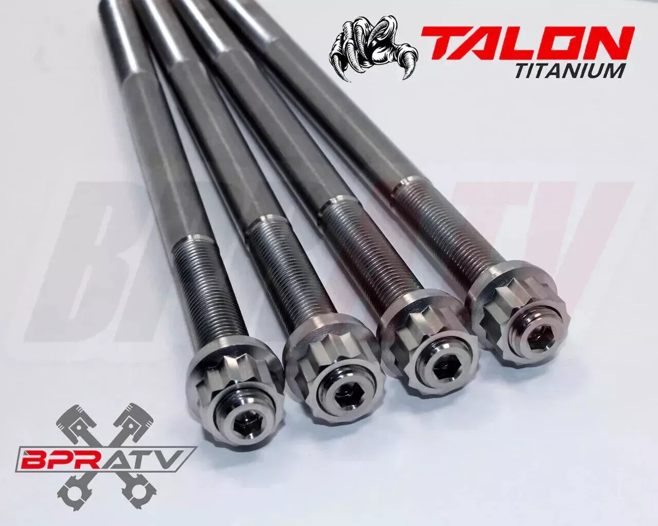 Kawasaki Teryx KRX 1000 KRX 4 1000 BPRATV TITANIUM Cylinder Head Bolts Stud Kit - Image 6