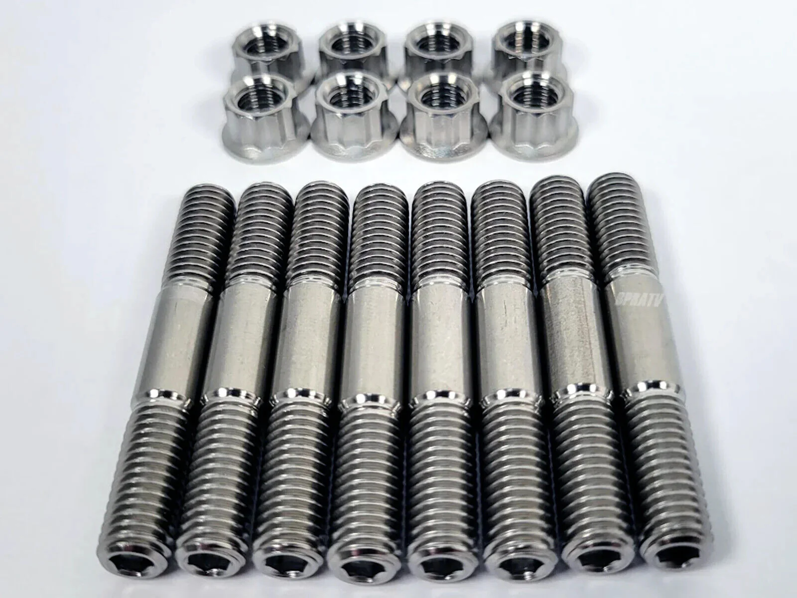 TITANIUM Exhaust Studs Nuts Manifold Gasket Repair Kit For Yamaha YZFR6 YZF R6 S - Image 6