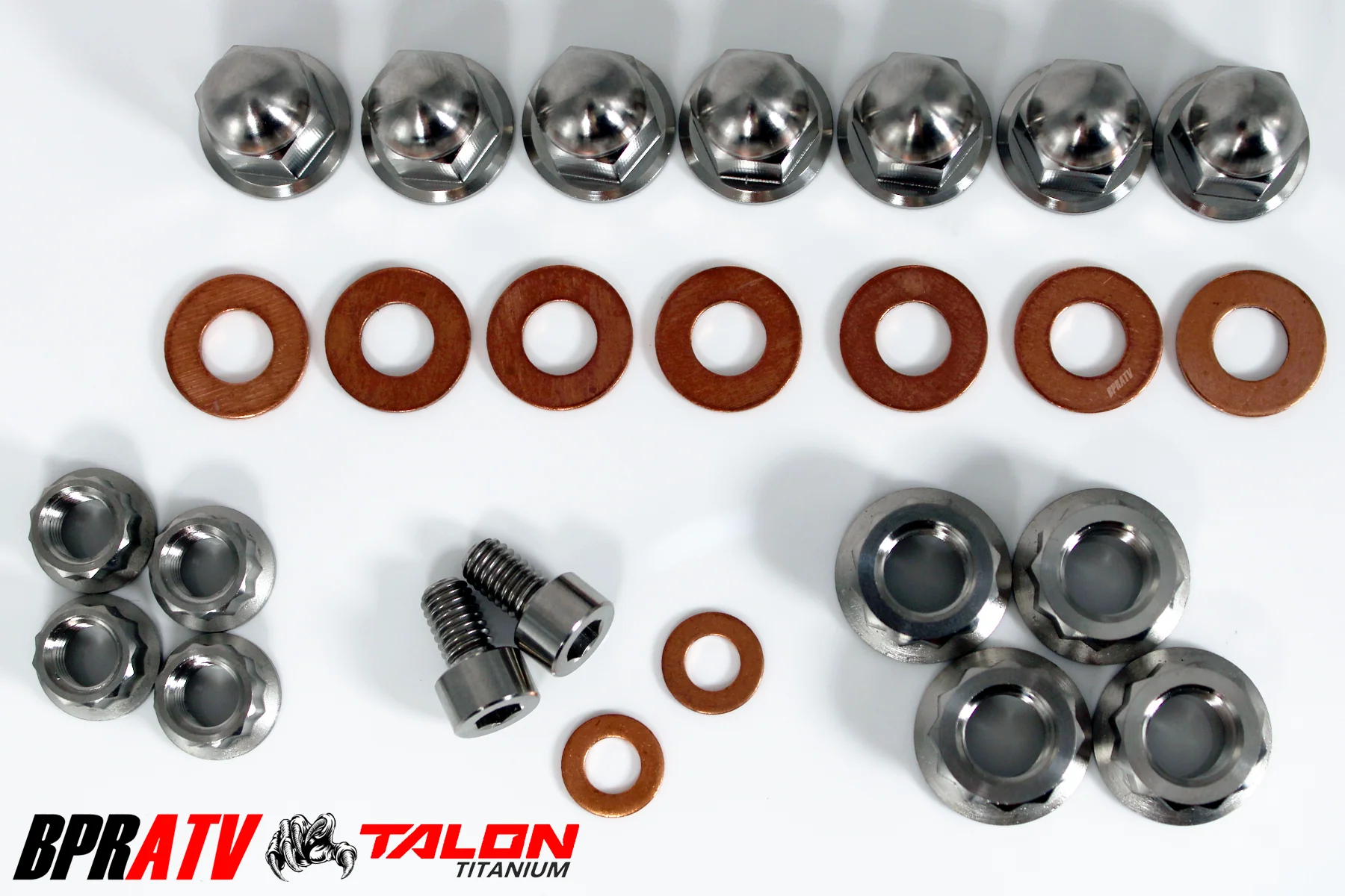 TITANIUM Yamaha YZ250 YZ 250 250X Top End Engine Cylinder Head Cap Nuts Kit Set - Image 7
