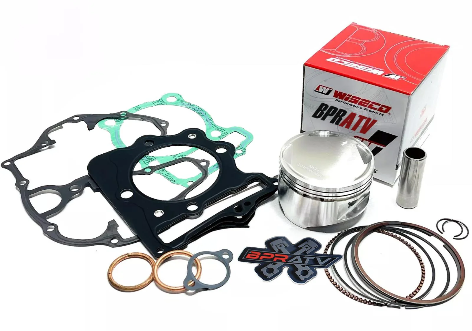 TRX 400EX 400X 440 Big Bore Kit 89 mil Cylinder Complete Top End Rebuild Kit +4 - Image 4