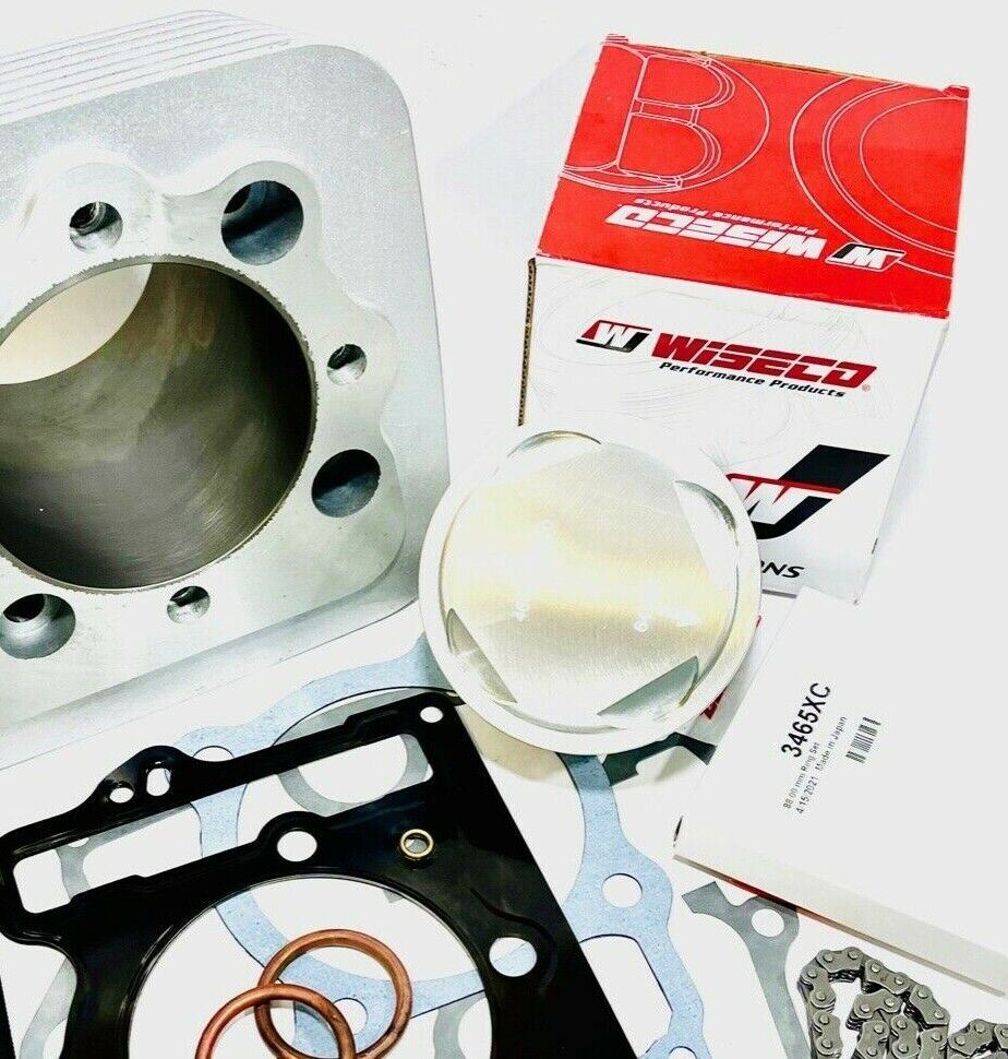 TRX 400EX 400X 440 Big Bore Kit 89 mil Cylinder Complete Top End Rebuild Kit +4 - Image 6