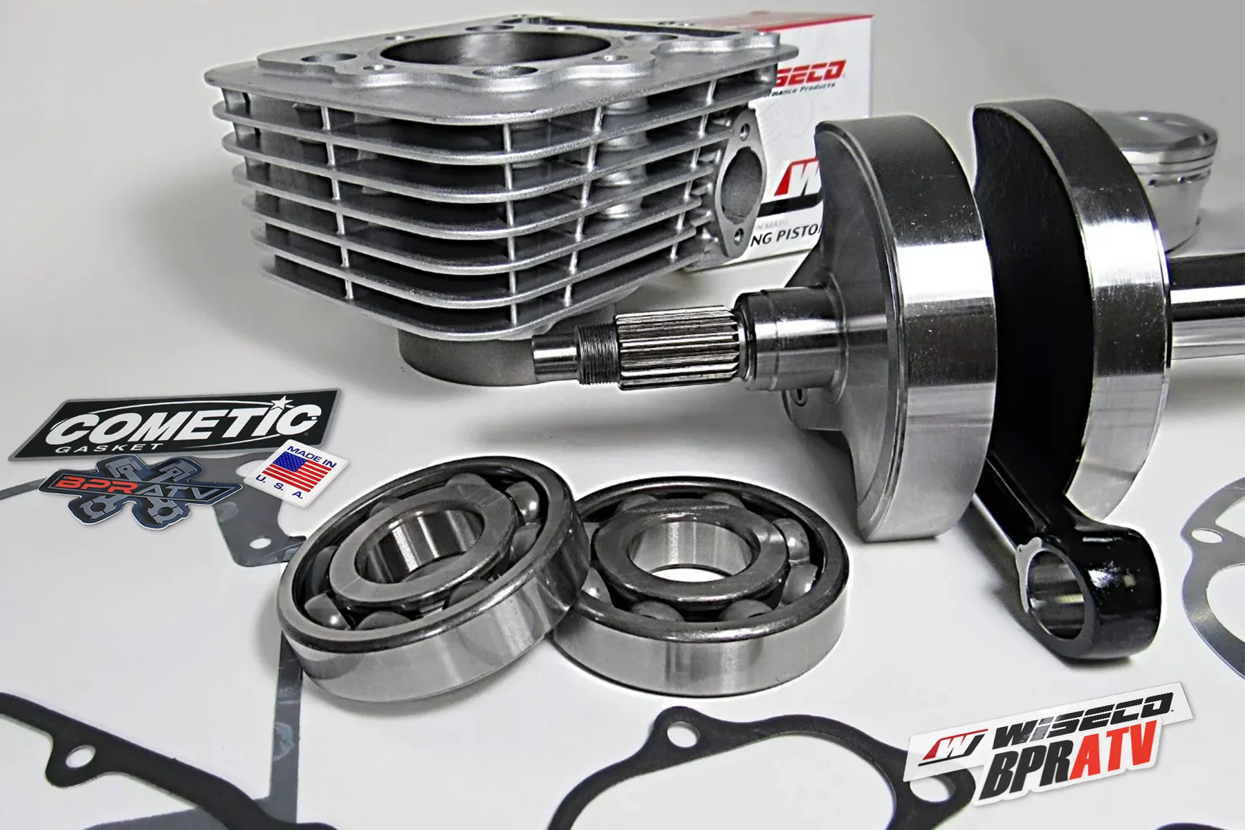TRX 400EX 400X 85mm OEM Bore Cylinder Crank Wiseco Piston Engine Rebuild Kit 05+ - Image 10