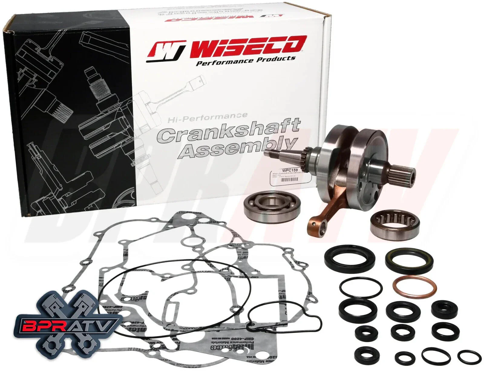 TRX 400EX 400X 87mm Big Bore Cylinder Crank Wiseco Piston Engine Rebuild Kit 05+ - Image 8