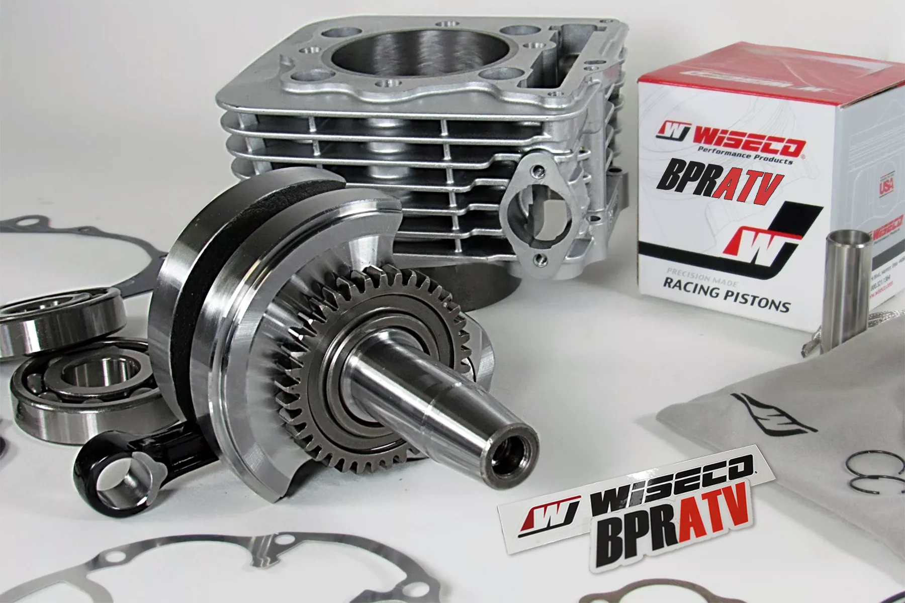 TRX 400EX 400X 88mm Big Bore Cylinder Crank Wiseco Piston Engine Rebuild Kit 05+ - Image 4