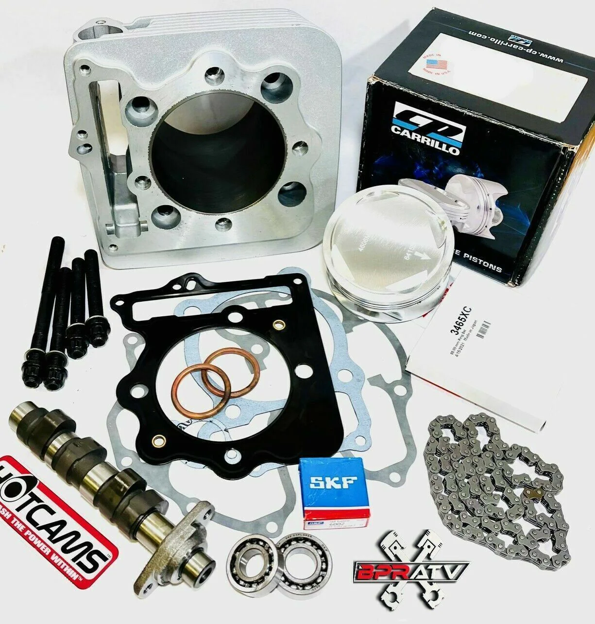 TRX 400EX 400X XR 88m Big Bore Kit Stage 3 Hotcam Hot Cam +3 Top End Rebuild Kit