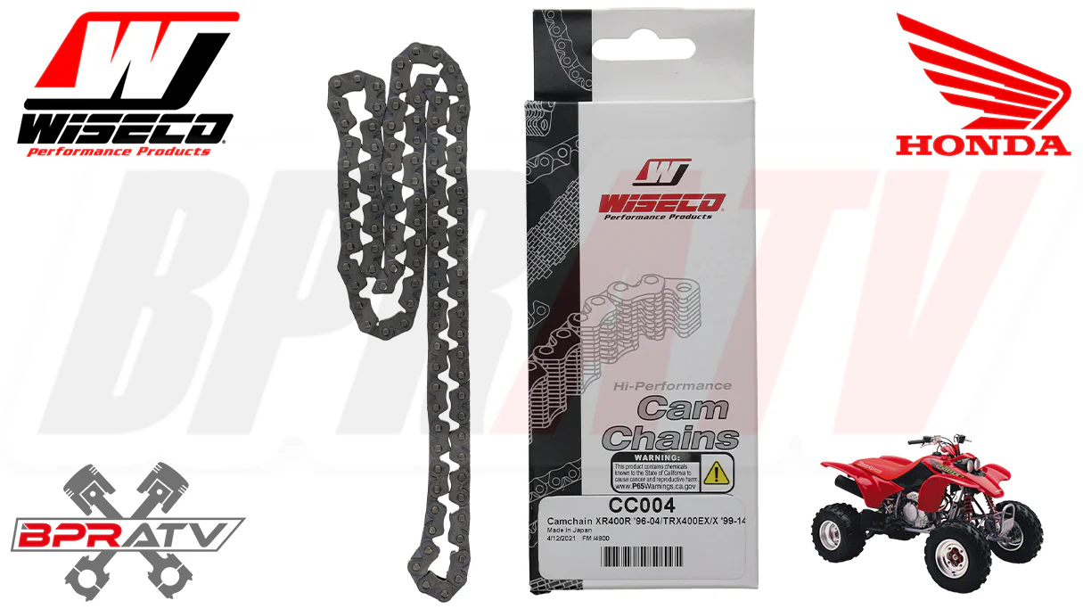 TRX 400EX 400EX Cylinder Head Stage 2 Hot Cams WISECO Chain Big Bore Cometic Kit - Image 13