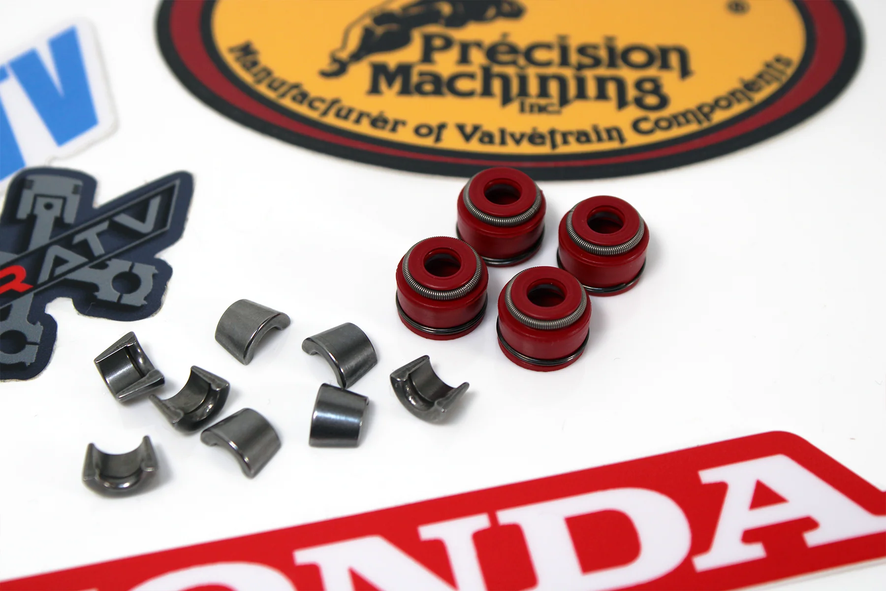 TRX400EX 400X XR400 Honda Valve Keepers Cotters Kit Kibblewhite Viton Stem Seals - Image 19