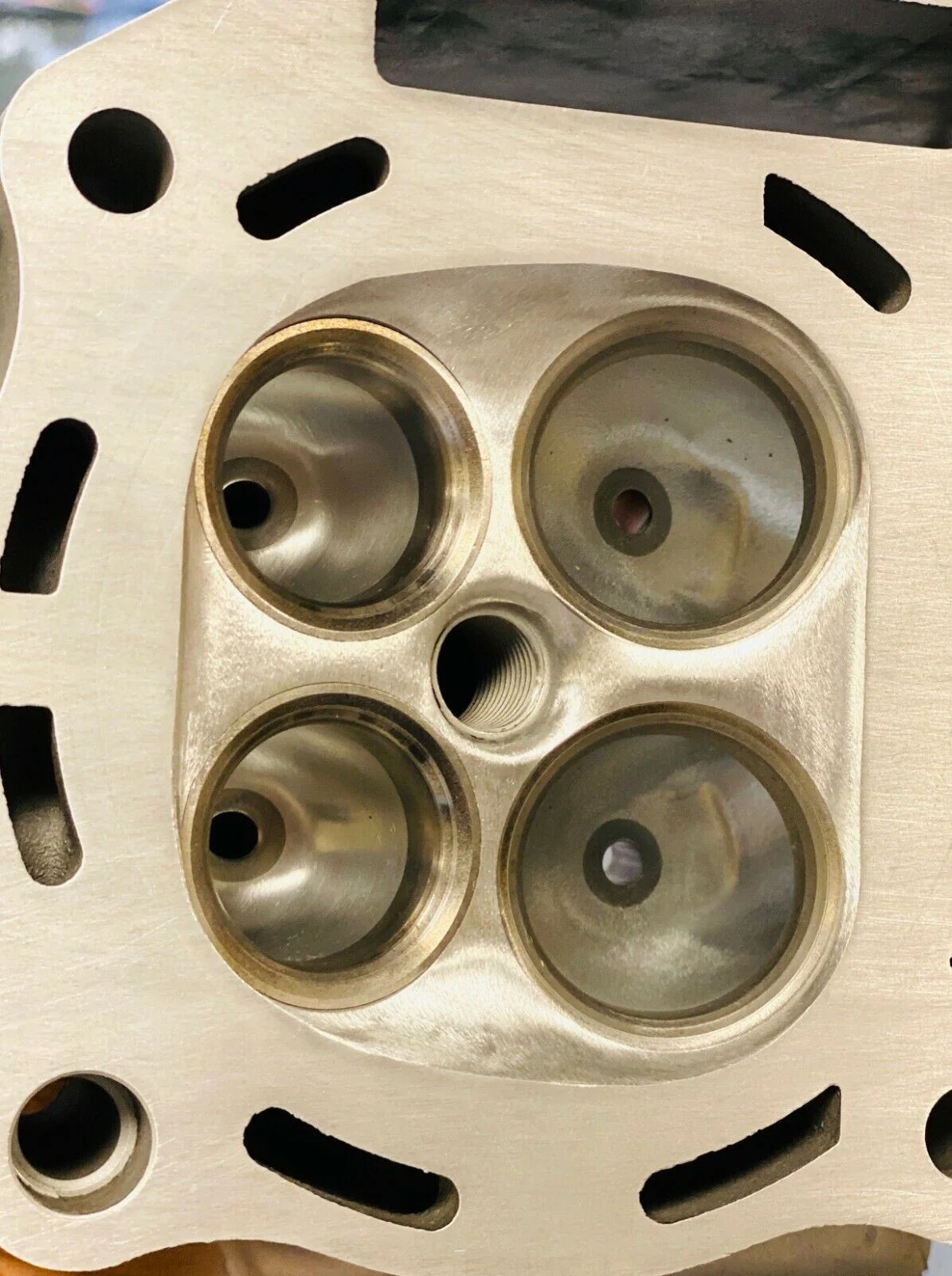 TRX450R TRX 450R 450ER Ported Cylinder Head Port Porting Assembled Kibblewhite - Image 2