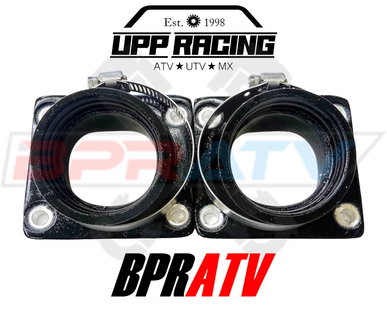 Yamaha Banshee UPP Intake Boots 34-36mm #1134 31K-13565-01 Lectron PWK USA Made! - Image 2