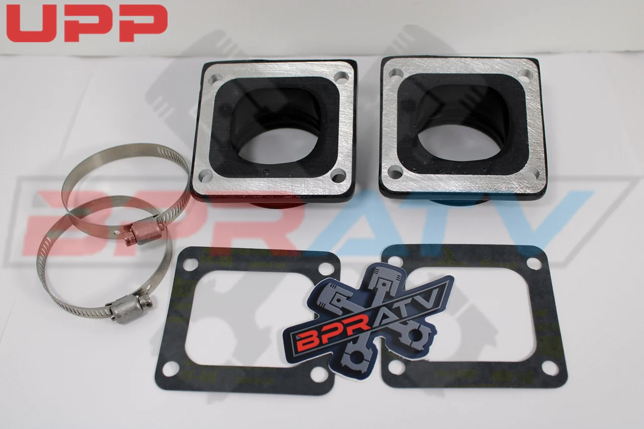 Yamaha Banshee UPP Intake Boots 38-40mm #1138 31K-13565-01 Lectron PWK USA Made! - Image 10