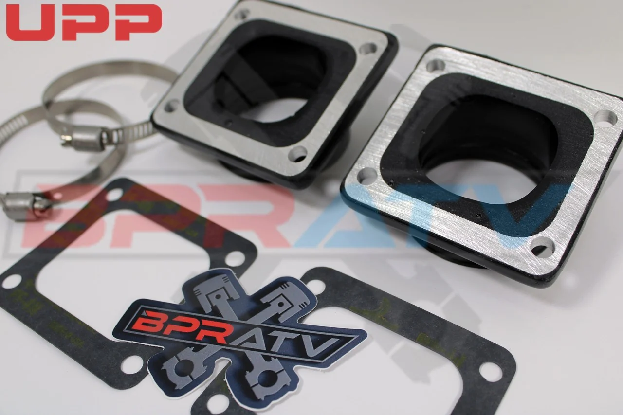 Yamaha Banshee 350 UPP RACING 38-40mm Carburetor Intake Manifold Pair Keihin PWK - Image 13