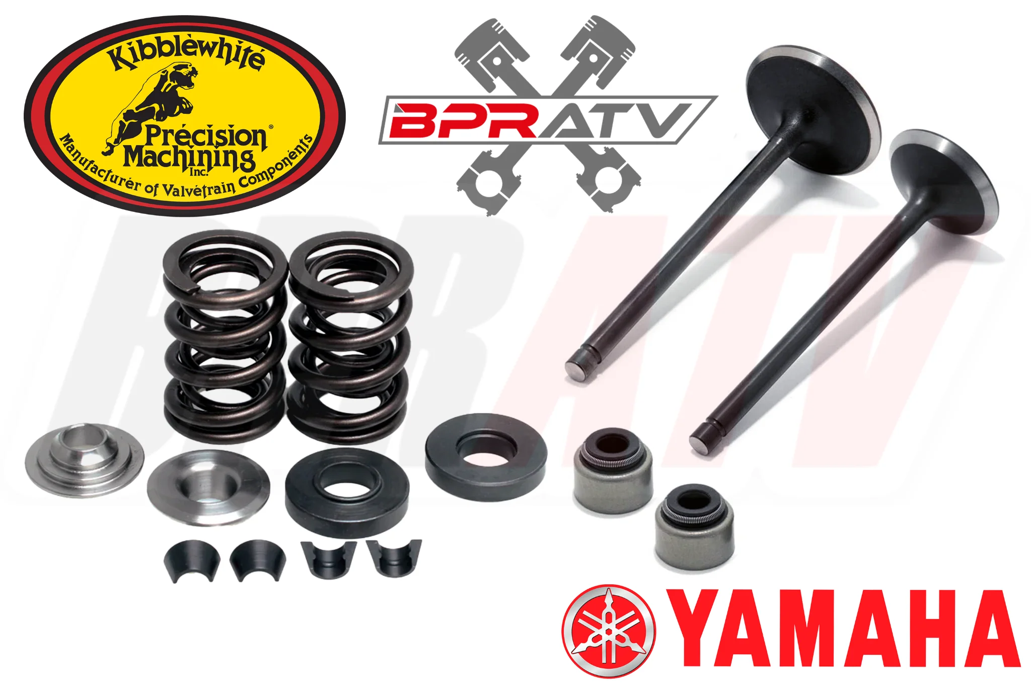 Warrior 350 YFM350X YFM 350X Intake Exhaust Valves Kit & KIBBLEWHITE Spring Kit