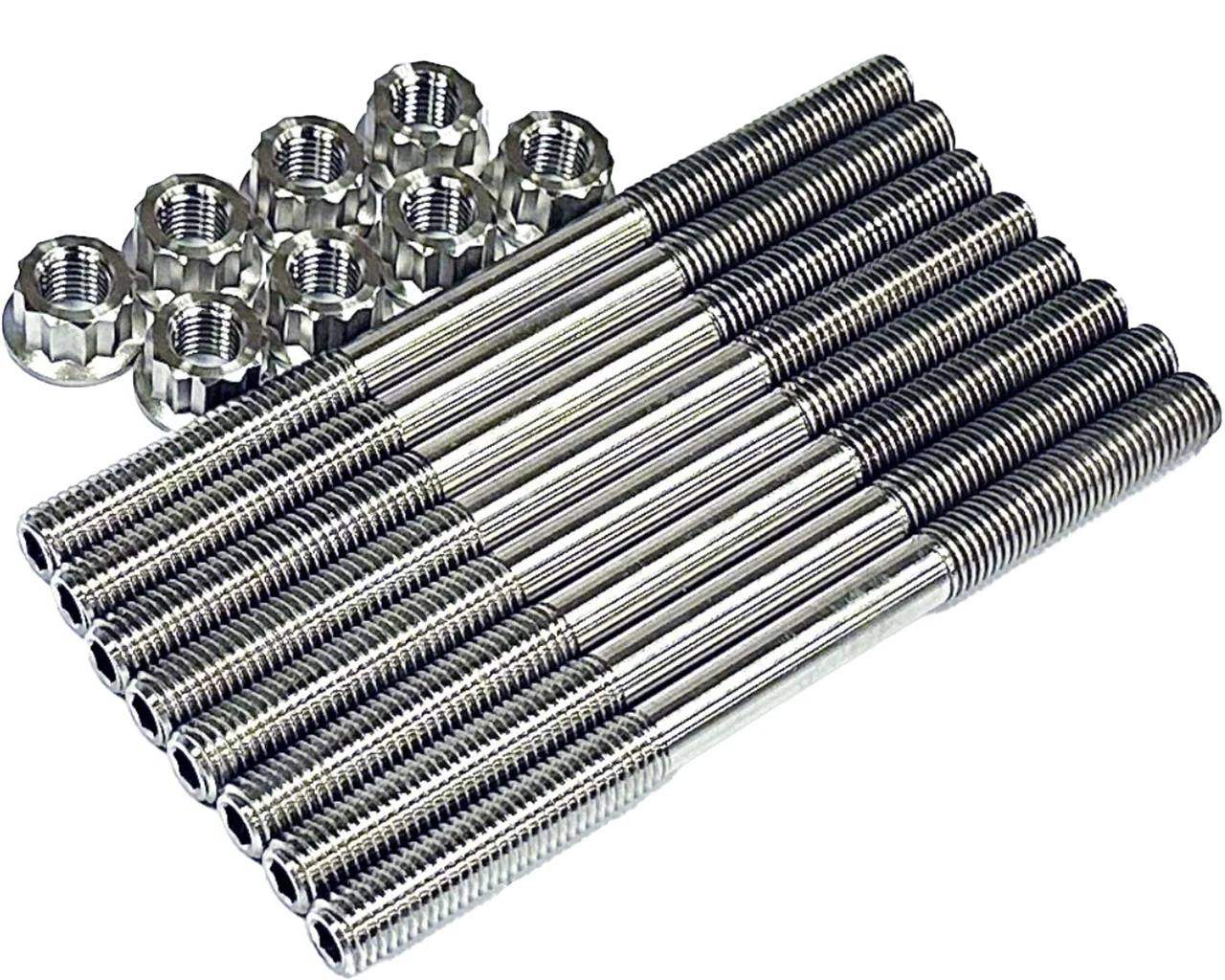 Wildcat 1000 4X Turbo Cylinder Bolts Head Studs Titanium Cylinder Head Stud Kit - Image 3