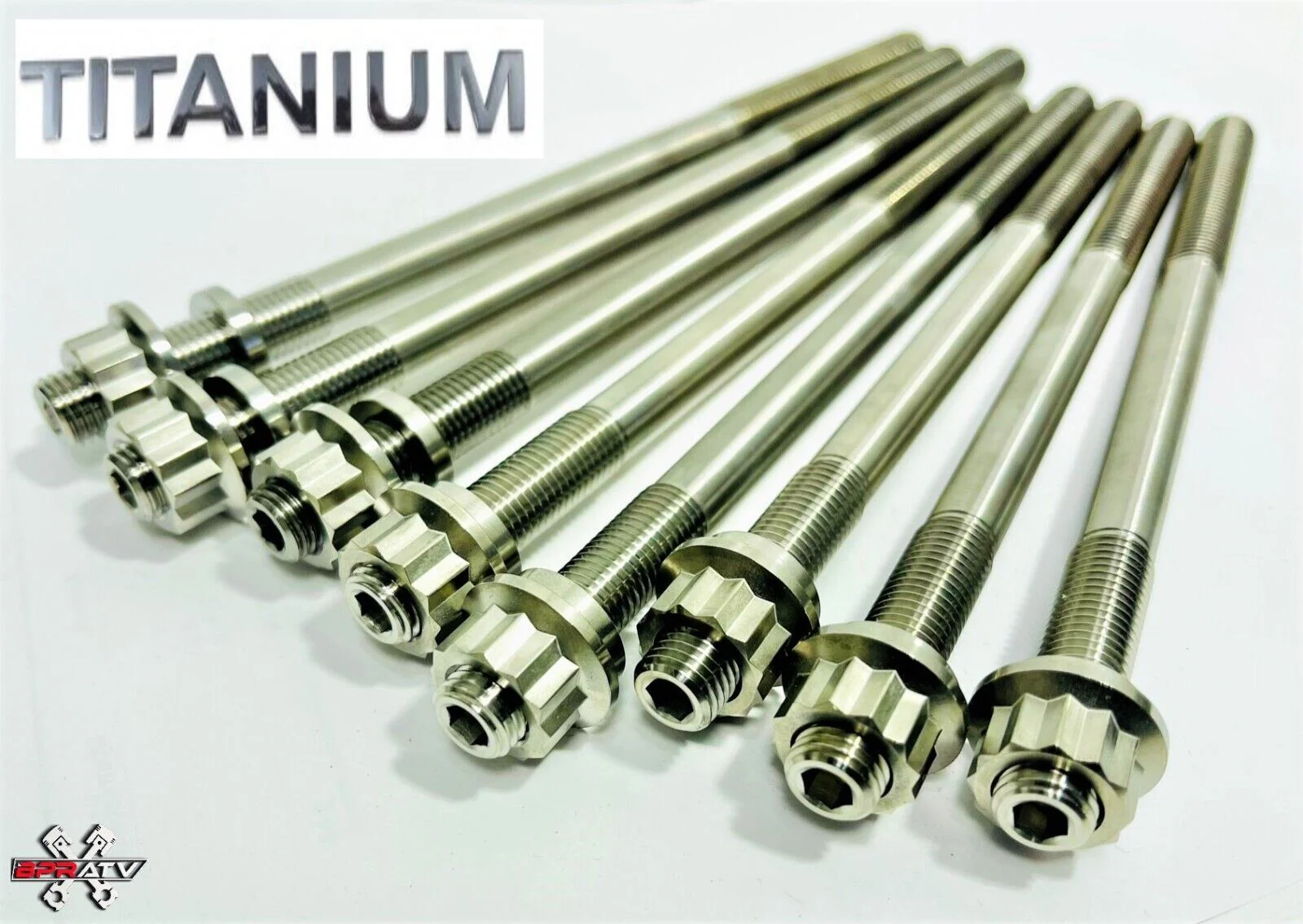 Wildcat 1000 X X-4 Head Studs Titanium Heavy Duty Ti Alloy Cylinder Stud Kit