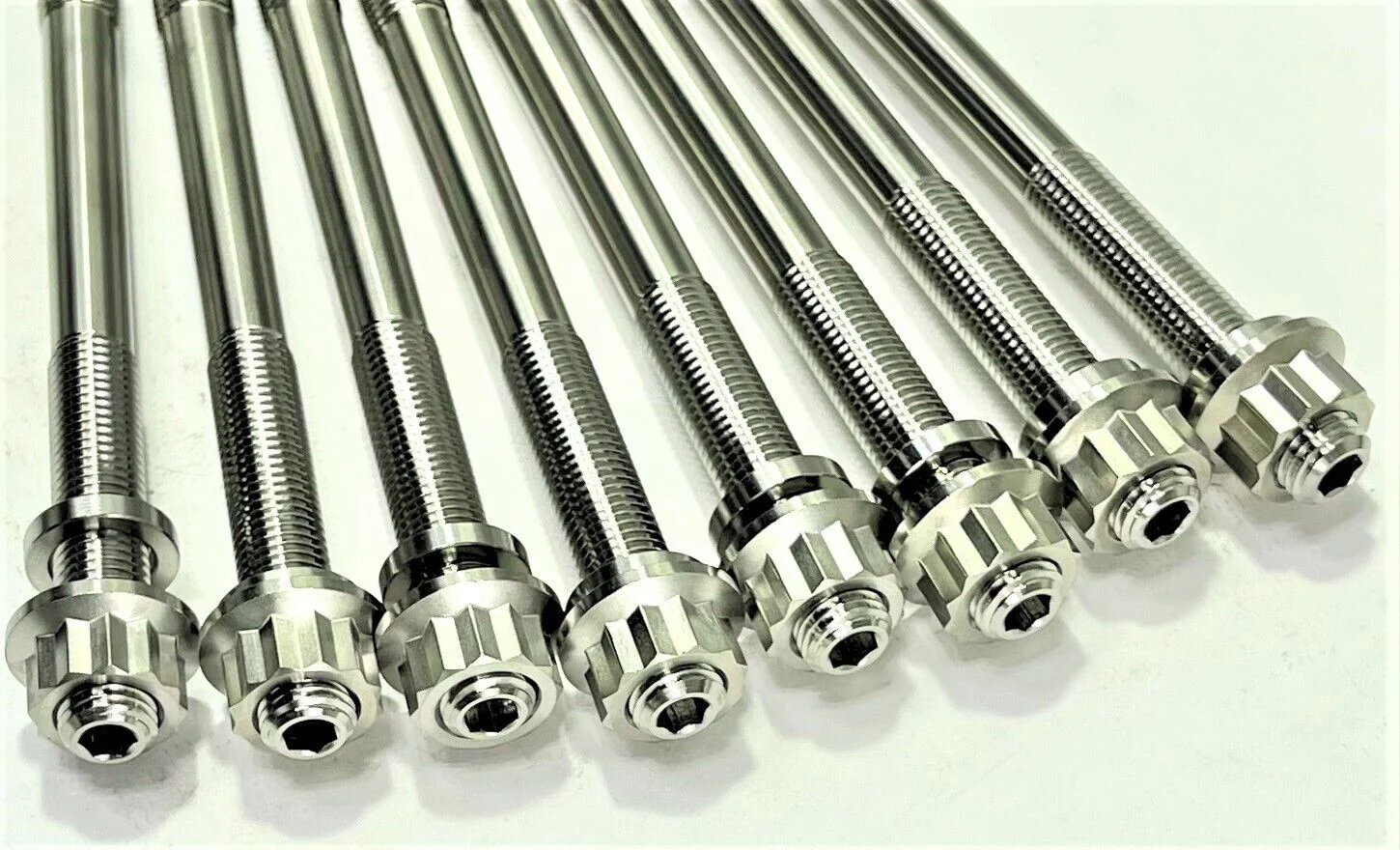 Wildcat 1000 X X-4 Head Studs Titanium Heavy Duty Ti Alloy Cylinder Stud Kit - Image 3