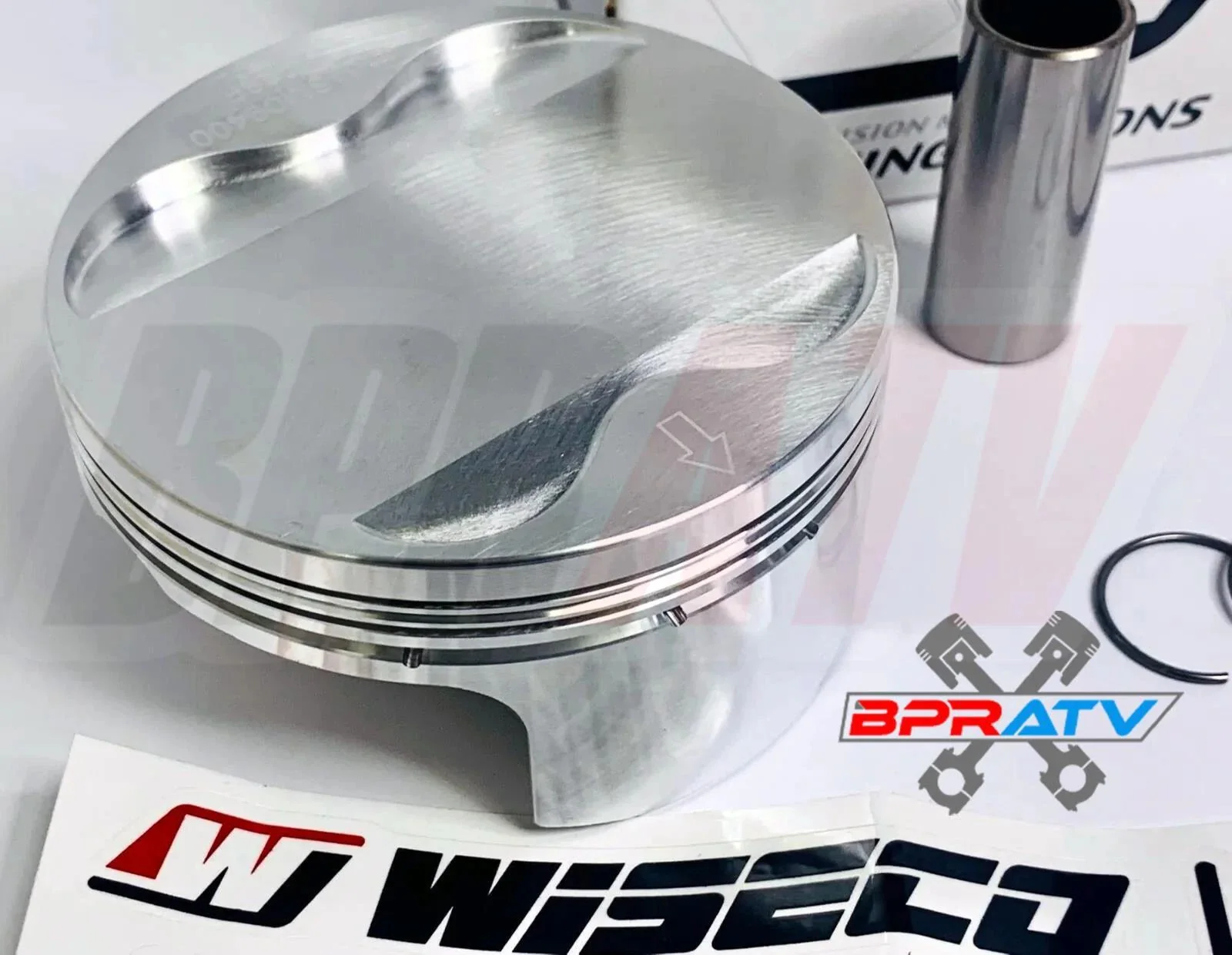 Wiseco 87mm 11:1 416 Big Bore Piston + Cometic Top Gasket Kit Honda 400EX XR400R - Image 10