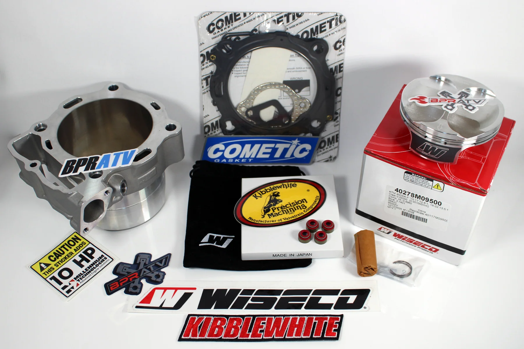 KTM 450 SX-F XC-F Top End Kit 95mm Wiseco Piston Husqvarna FC 450 GasGas '16-23 - Image 19