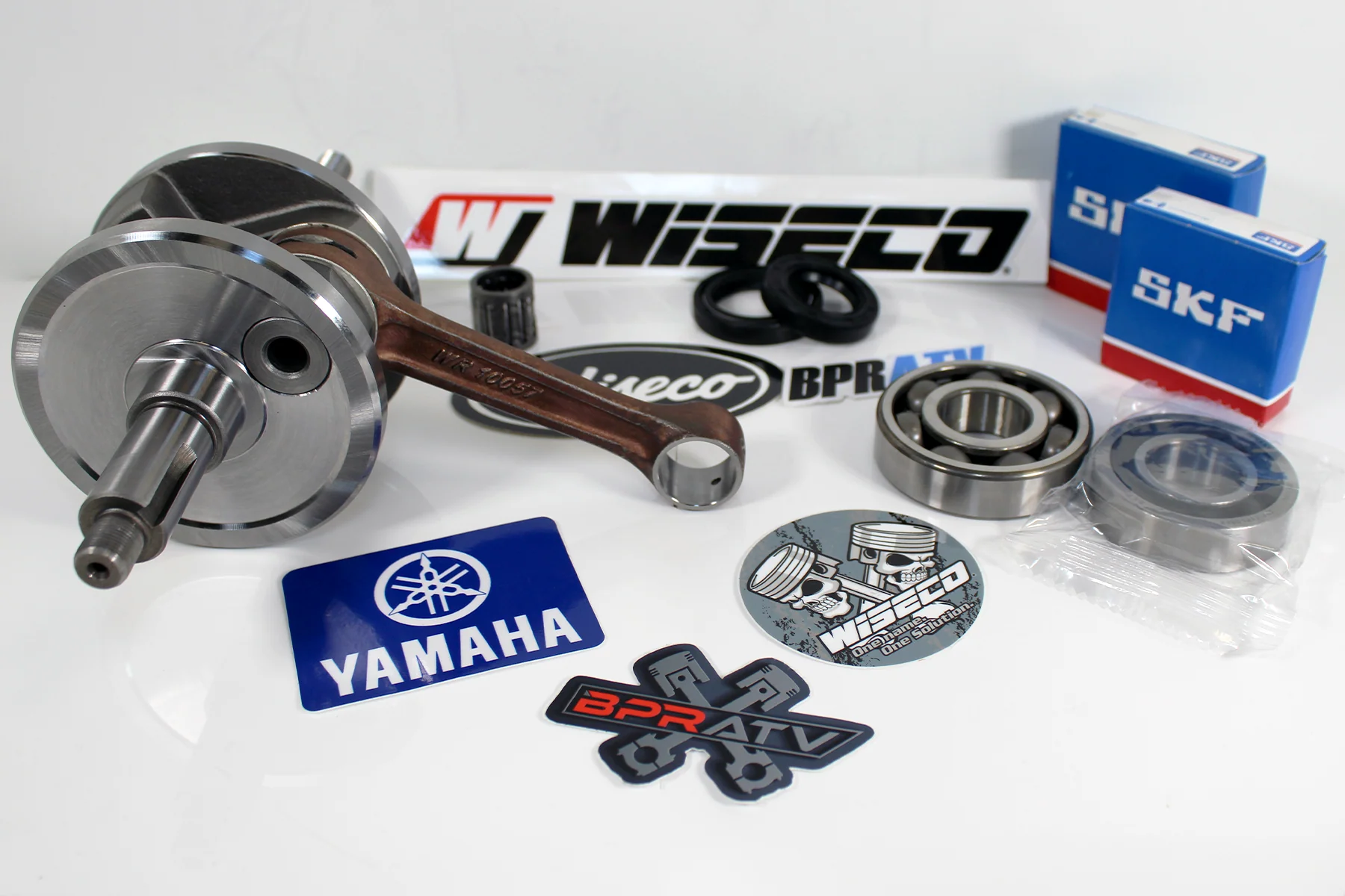 Wiseco HD Crankshaft Kit Blaster 200 SKF Bearings Seals Rebuild OEM Replacement - Image 3