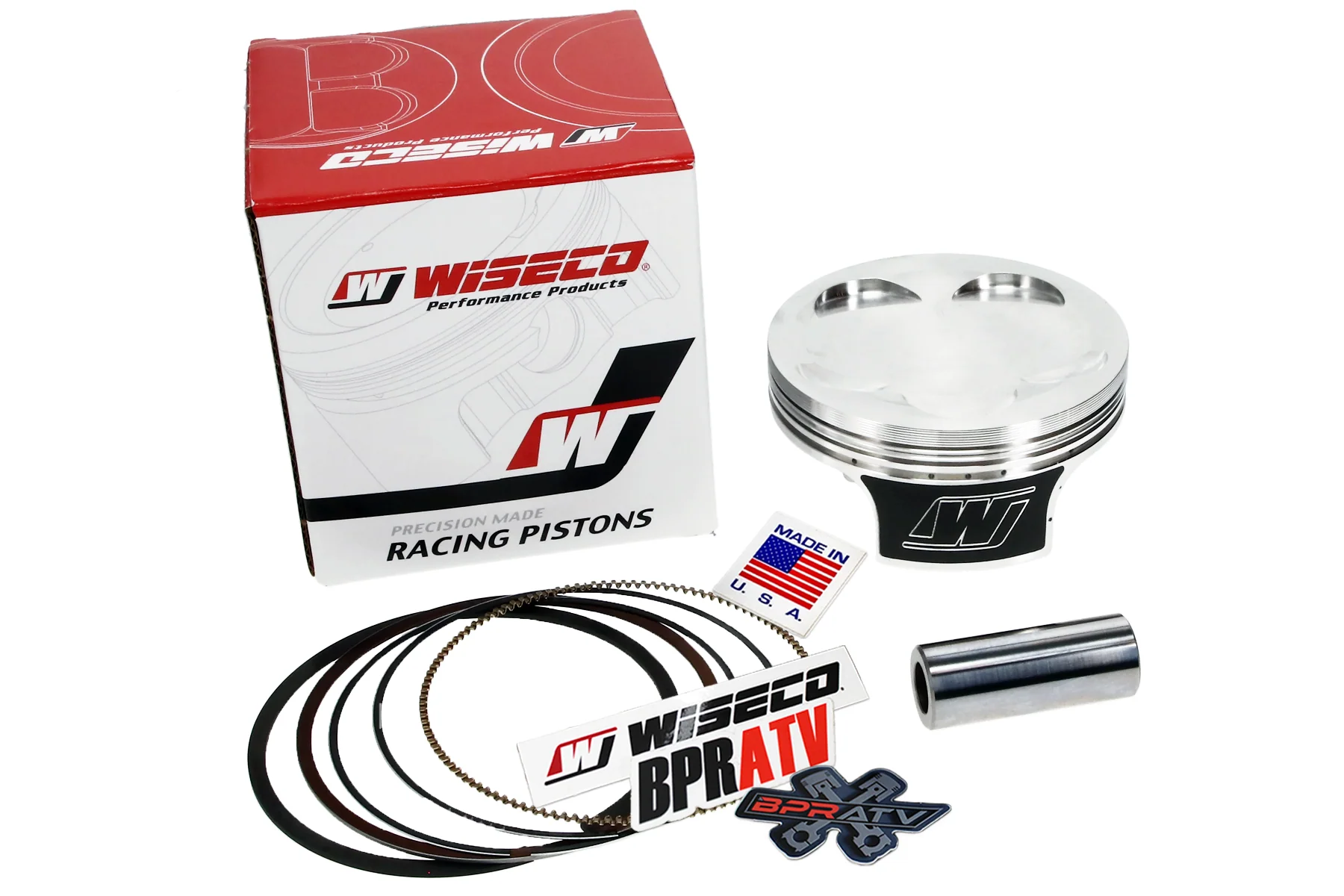 Wiseco Honda CRF250R 2004-2009 Engine Rebuild Kit Cylinder Piston Crank Bearings - Image 15